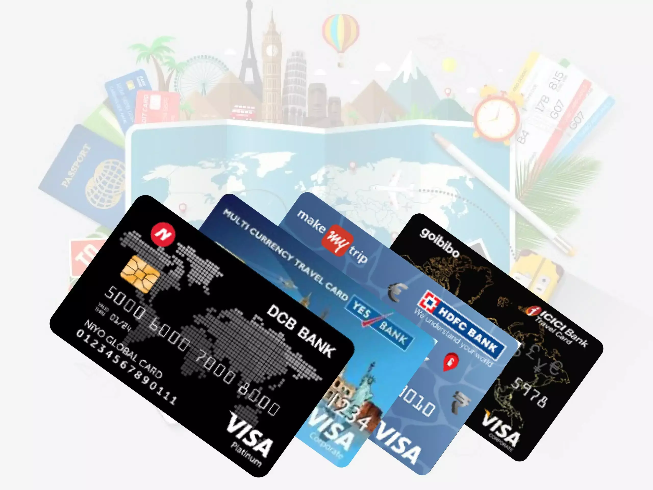 how to use forex card