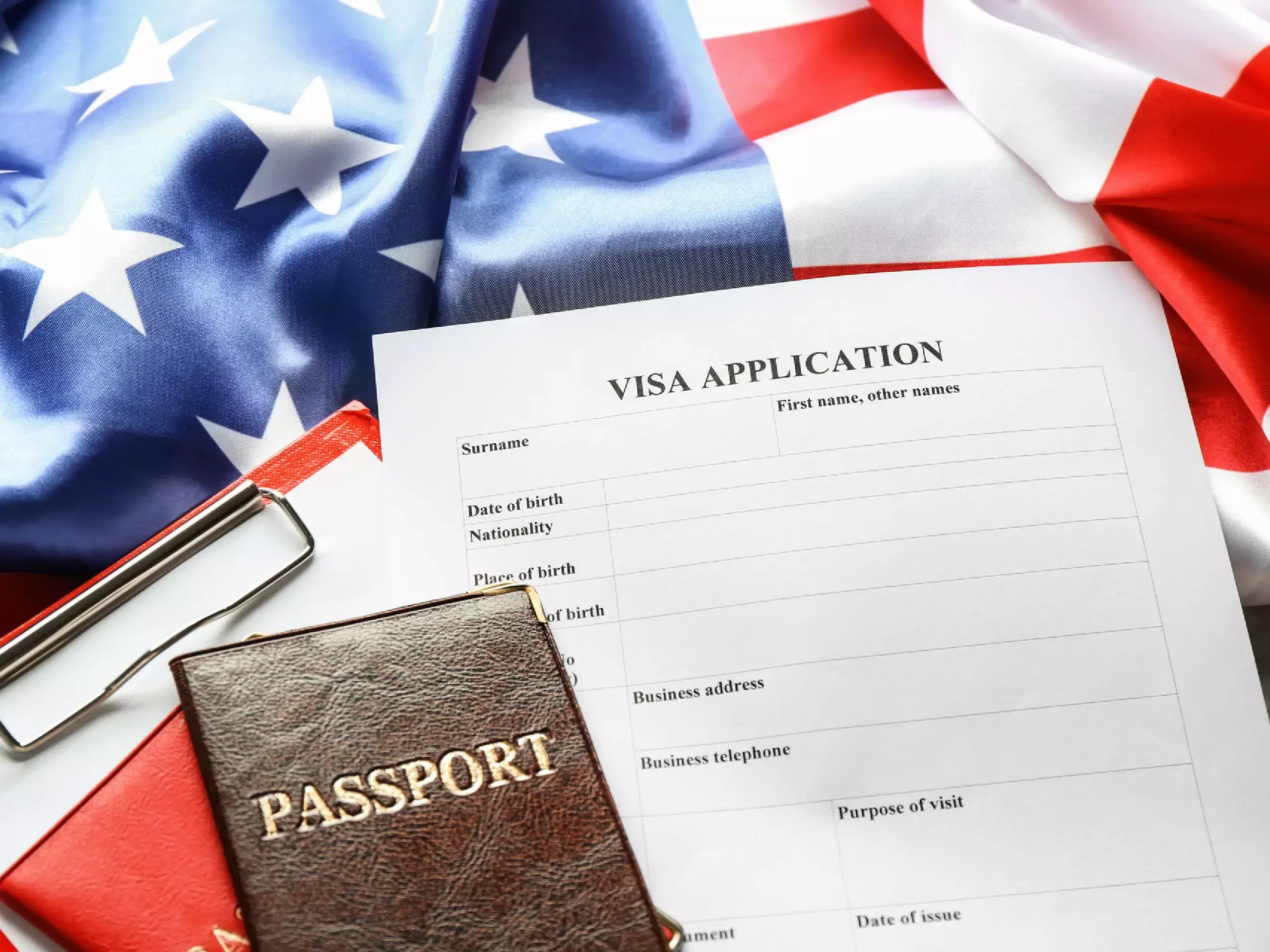 US visa application