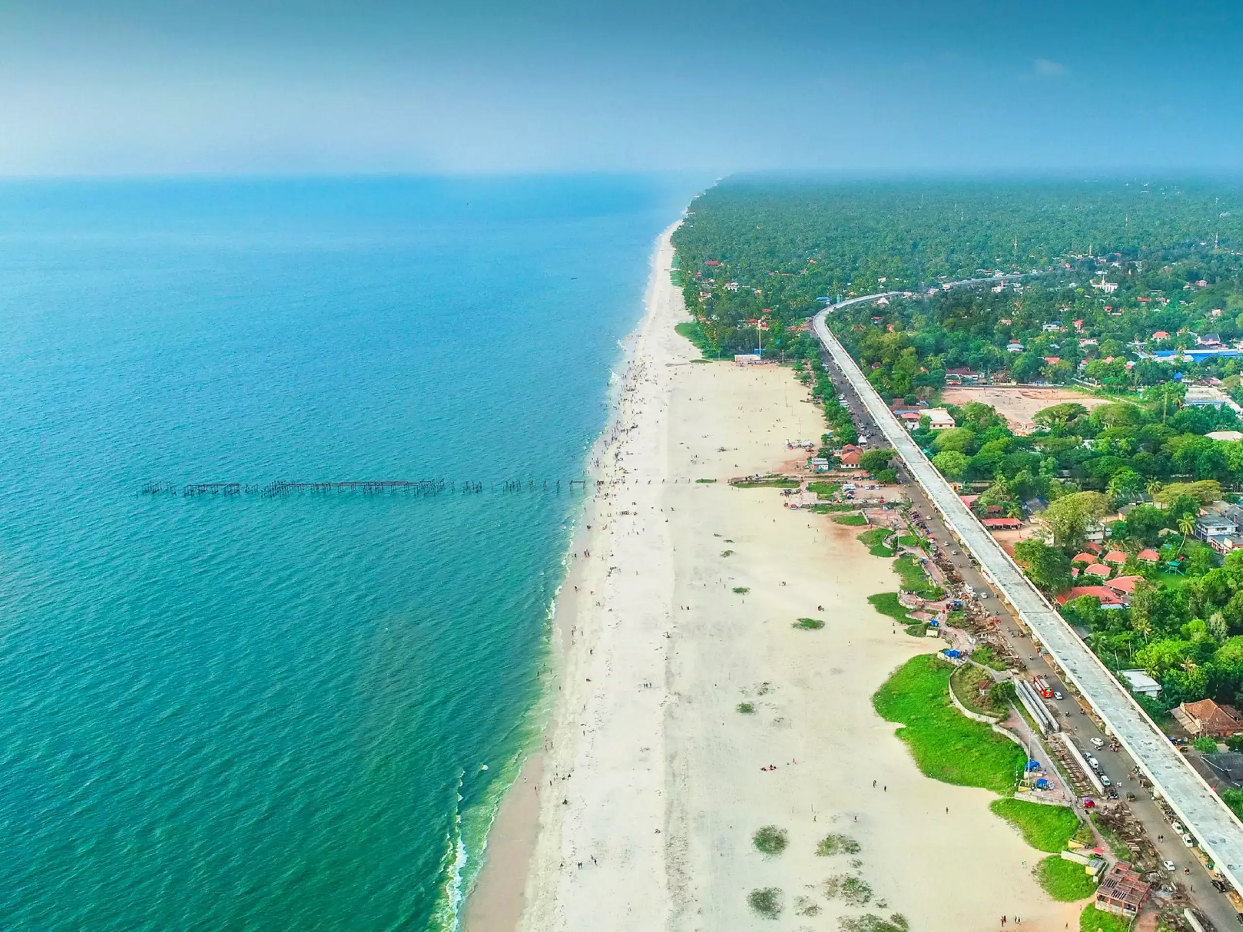 food art street alappuzha beach