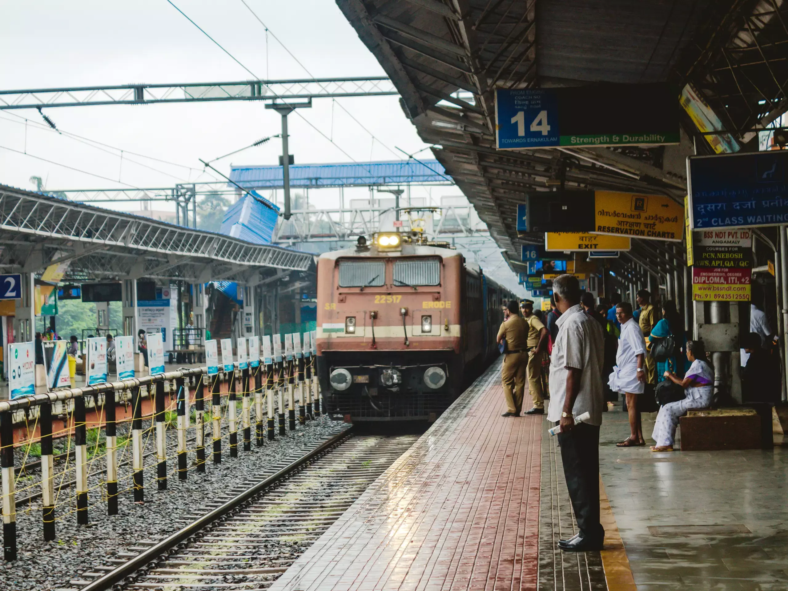 indian railway passenger income increase