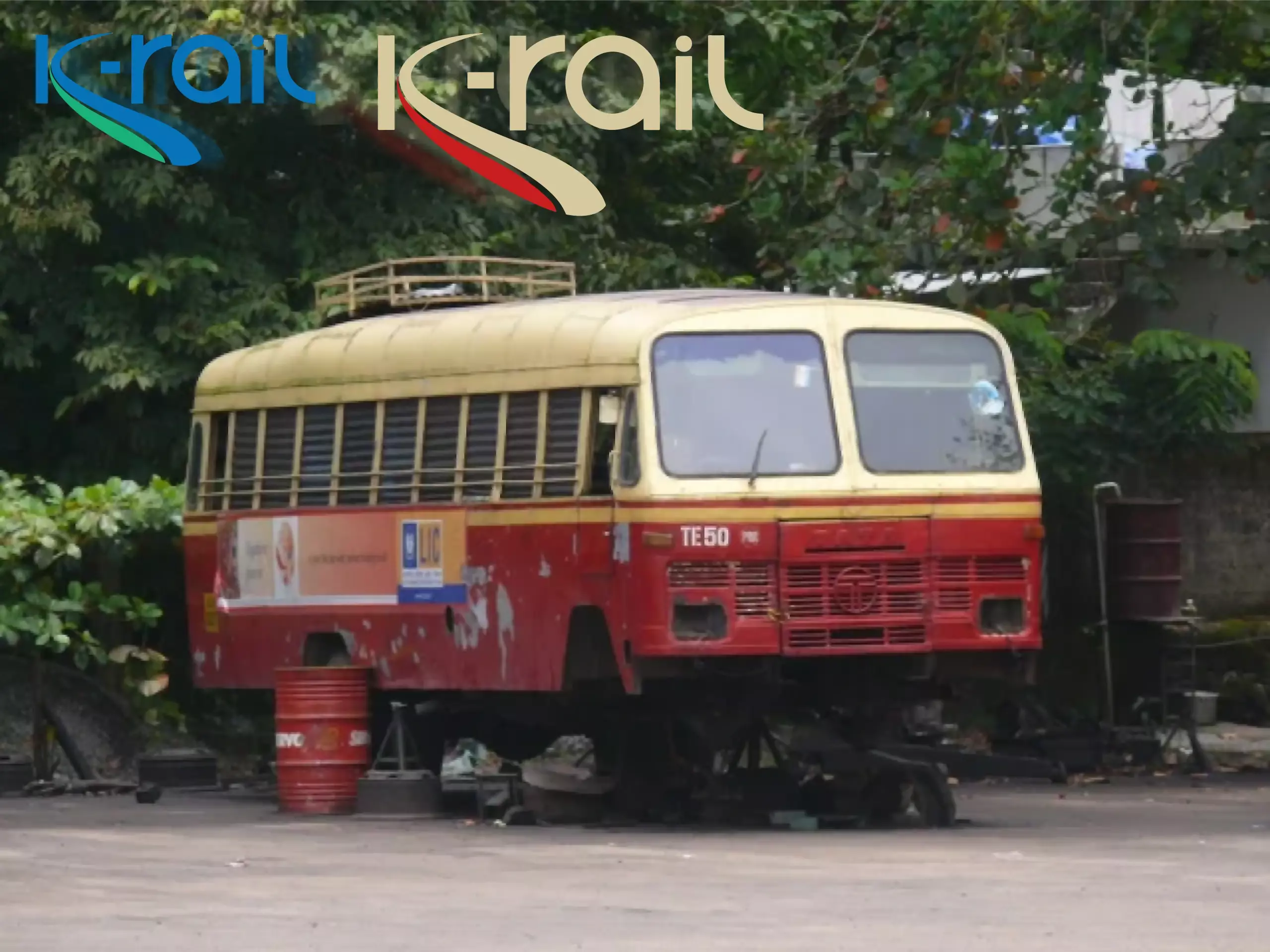 k rail contract ksrtc renovation