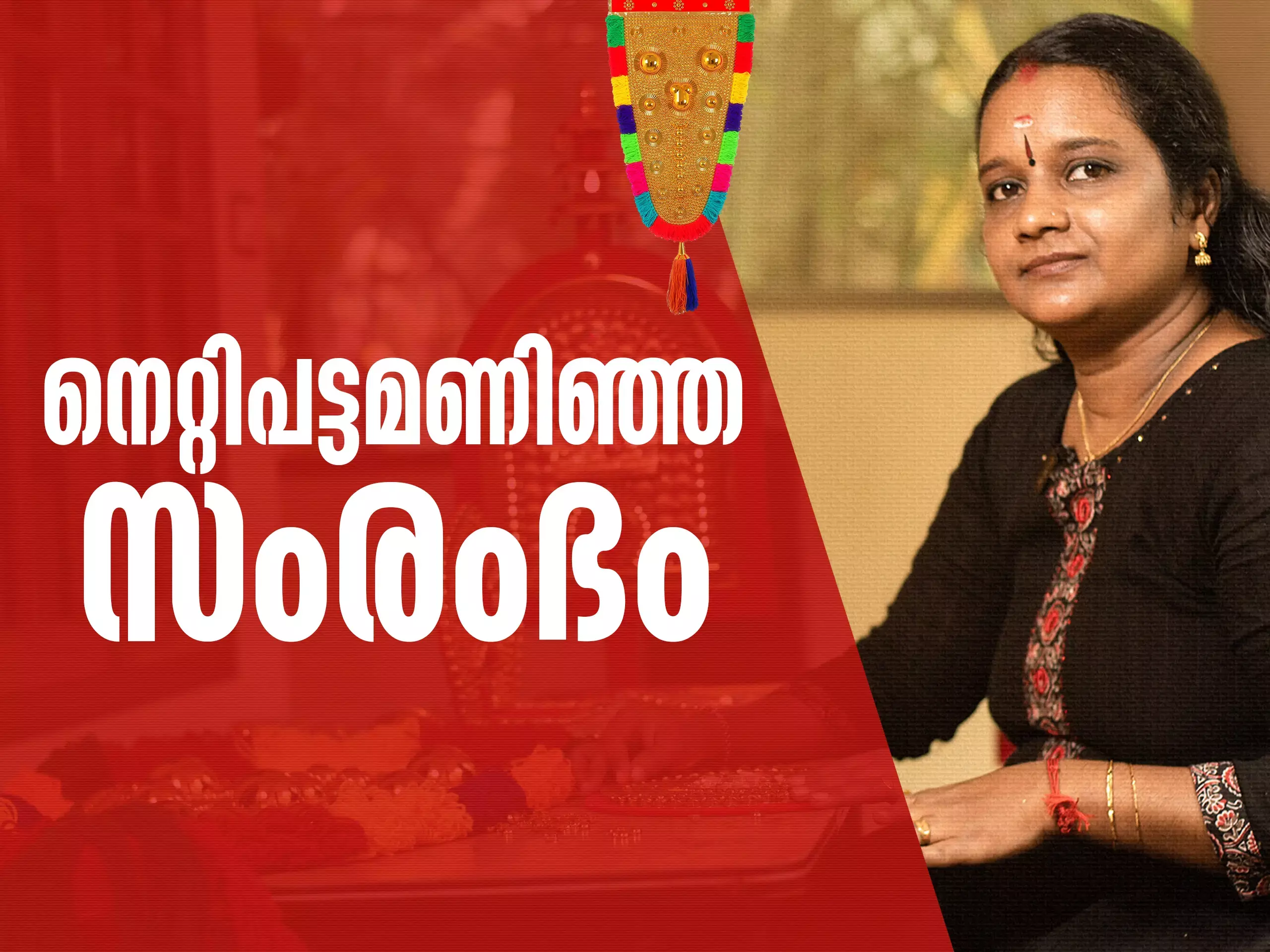 നെറ്റിപ്പട്ടമണിഞ്ഞ സംരംഭം: അലങ്കാര നെറ്റിപ്പട്ടങ്ങൾ നിർമ്മിച്ച് പതിനായിരങ്ങൾ സമ്പാദിക്കുന്ന വനിത
