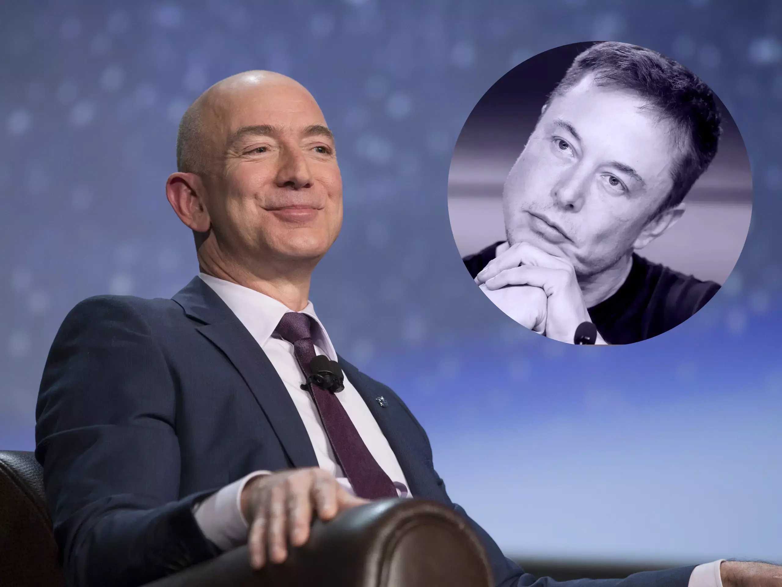 jeff bezoz amazon record loss musk