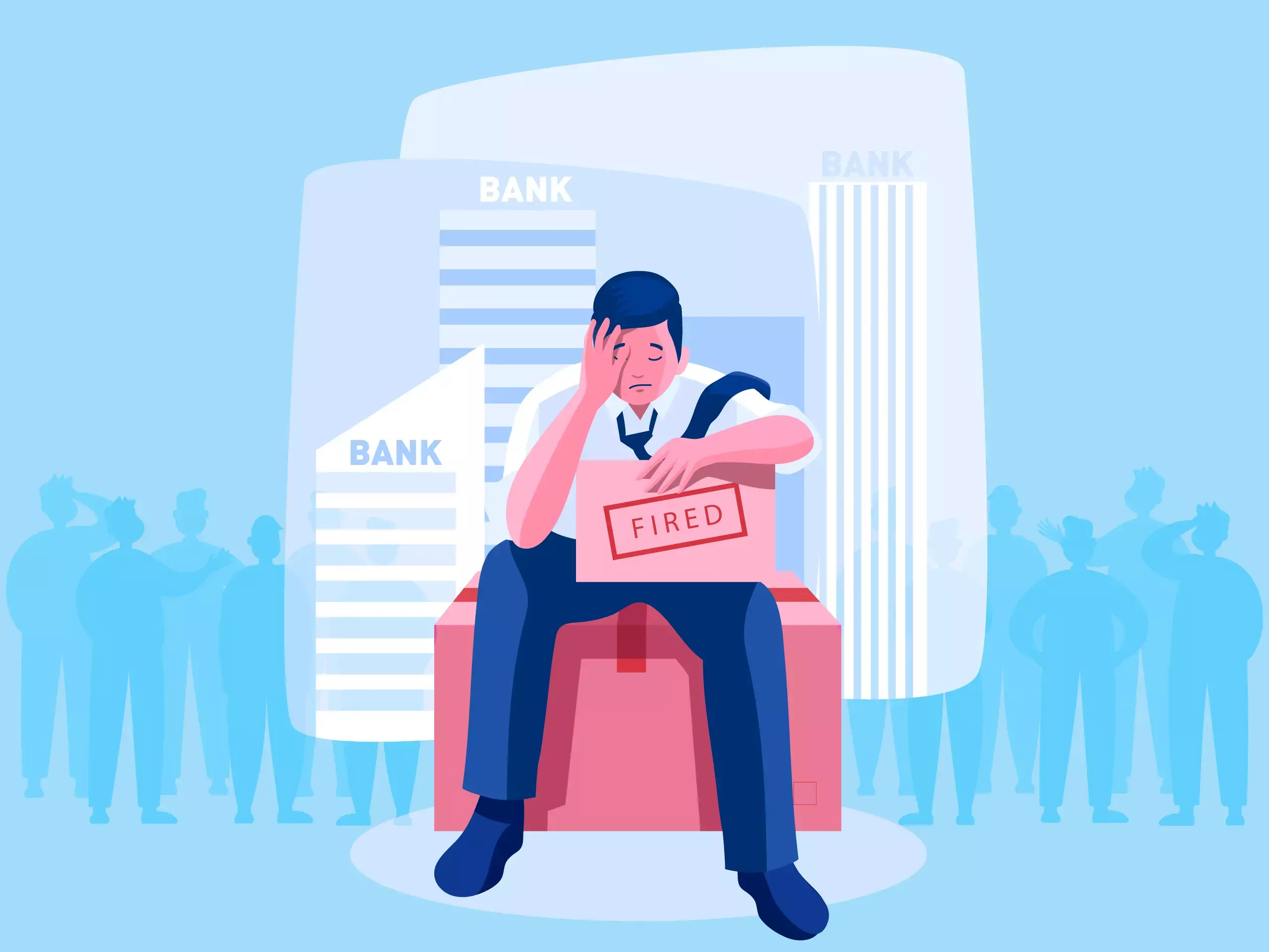 layoff banking sector