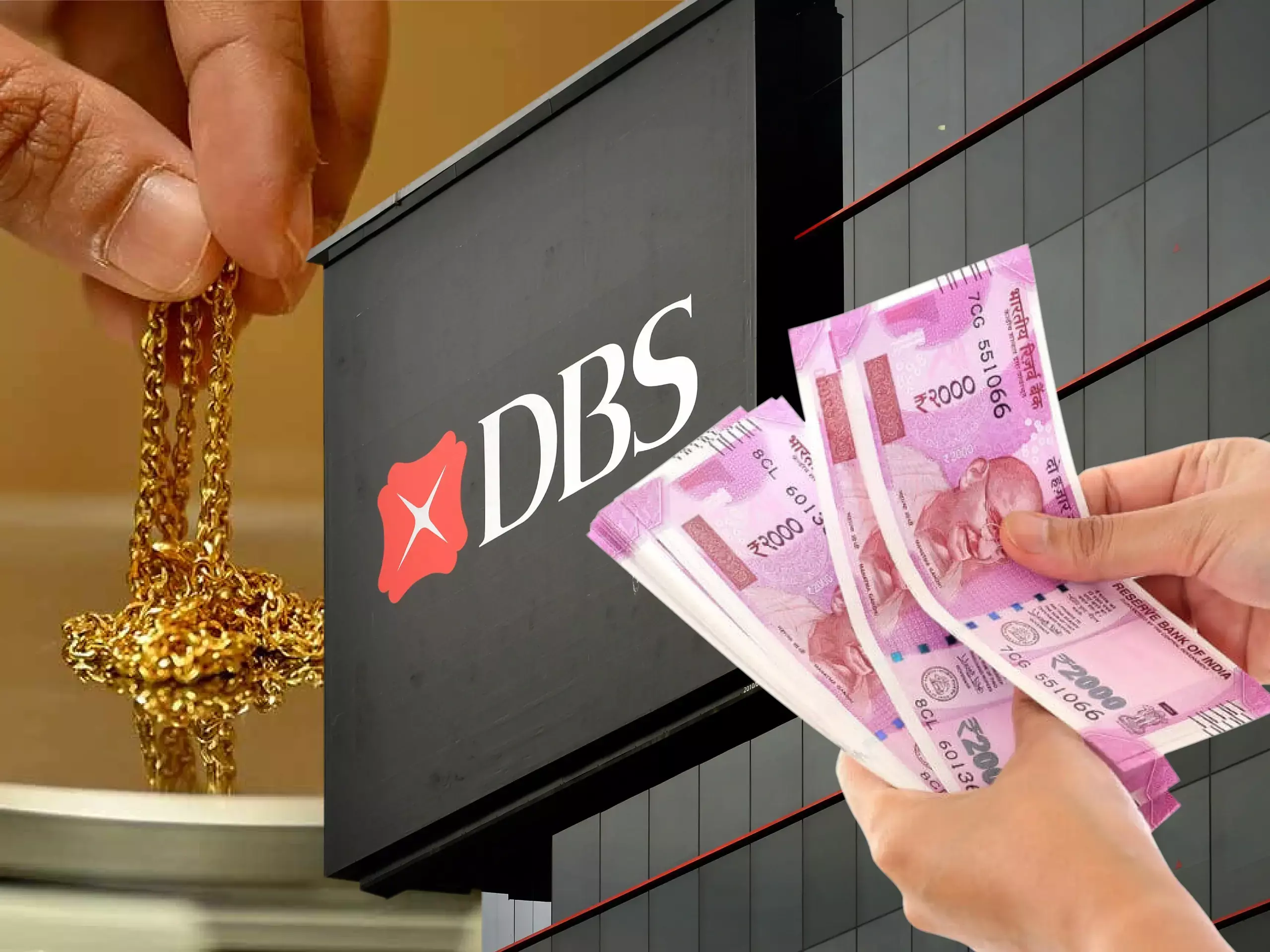 dbs bank gold loan growth