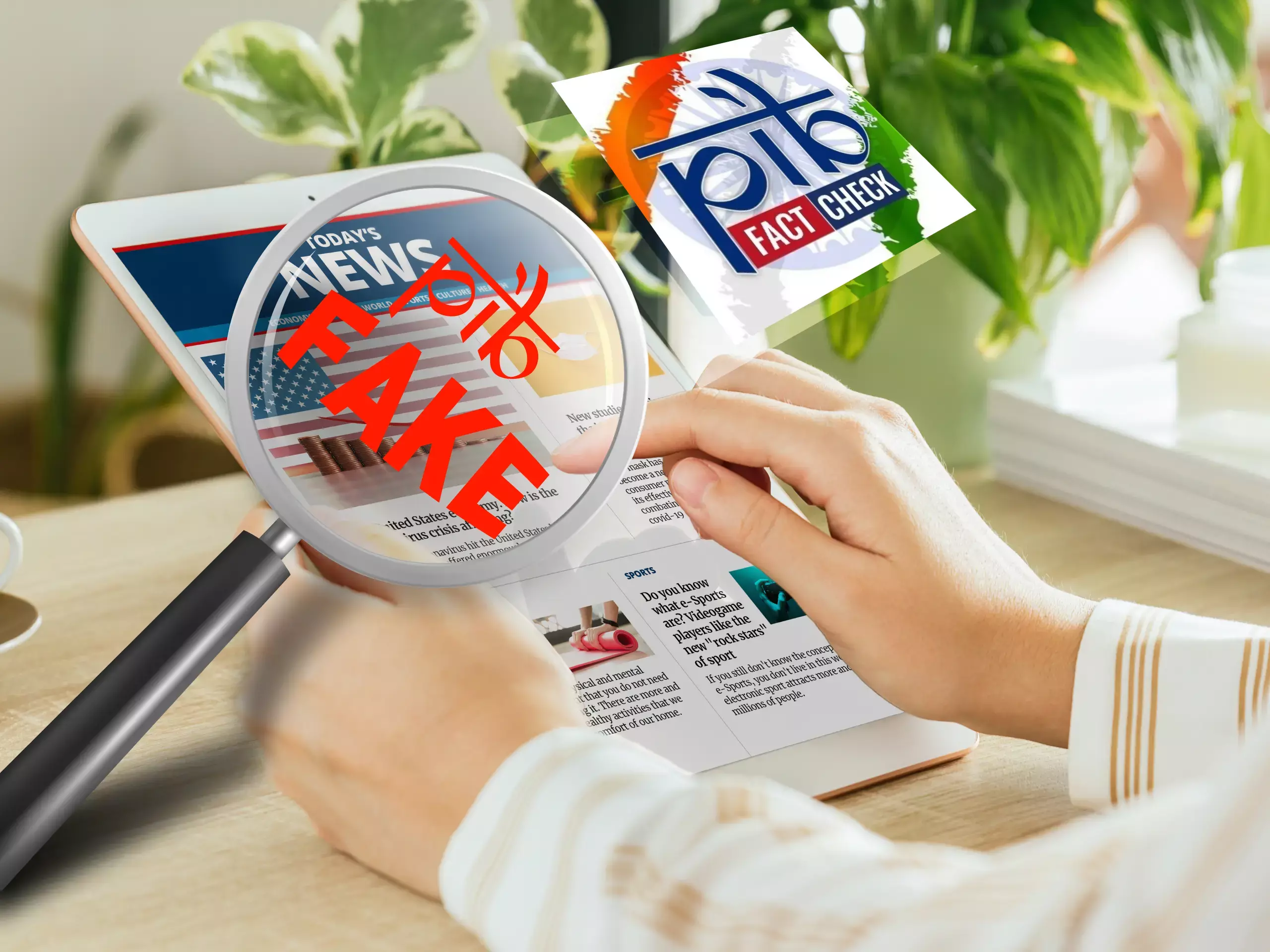 pib to mark fake news