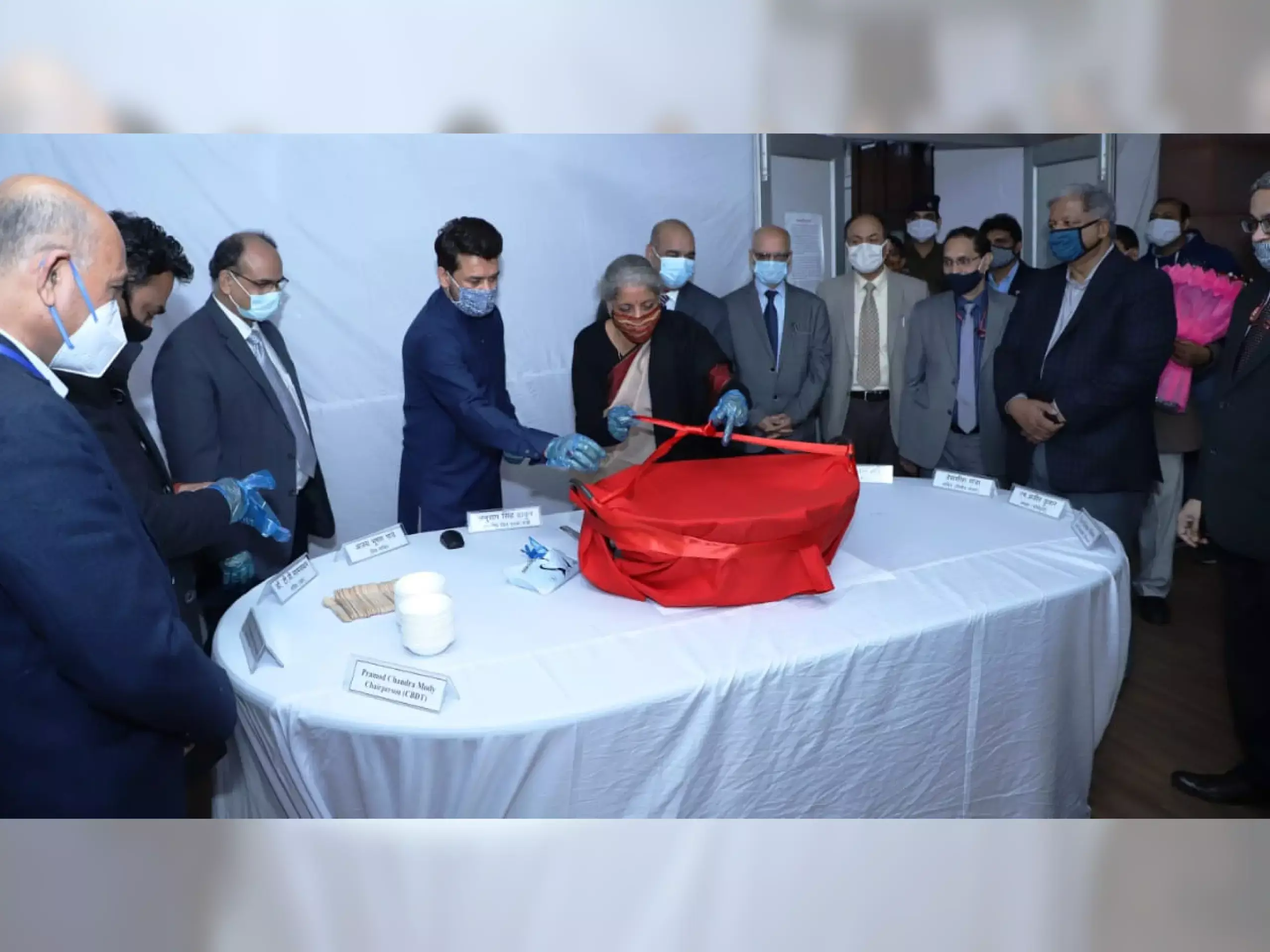 halwa and budget finance ministry process