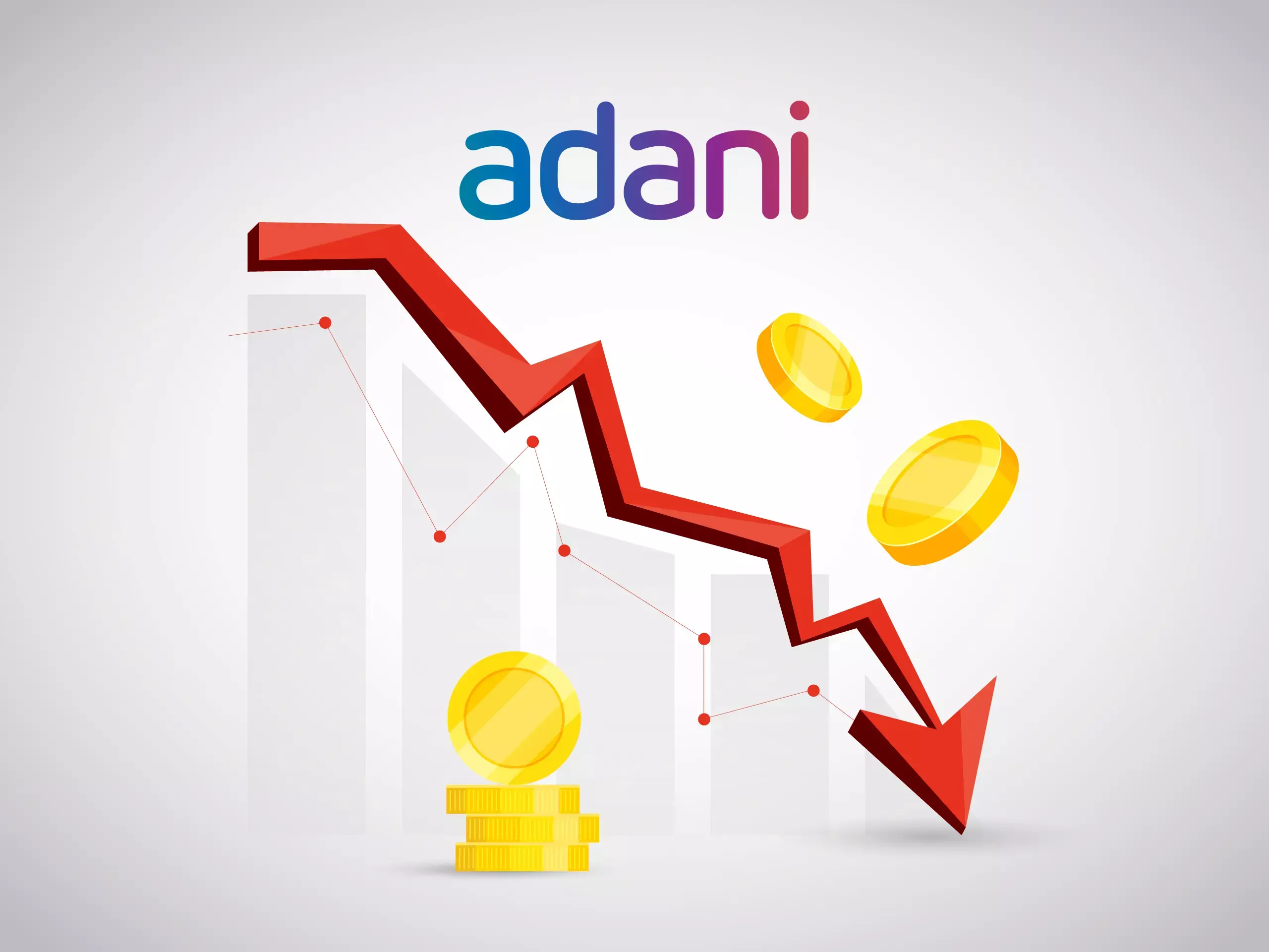 adani group market share loss continue