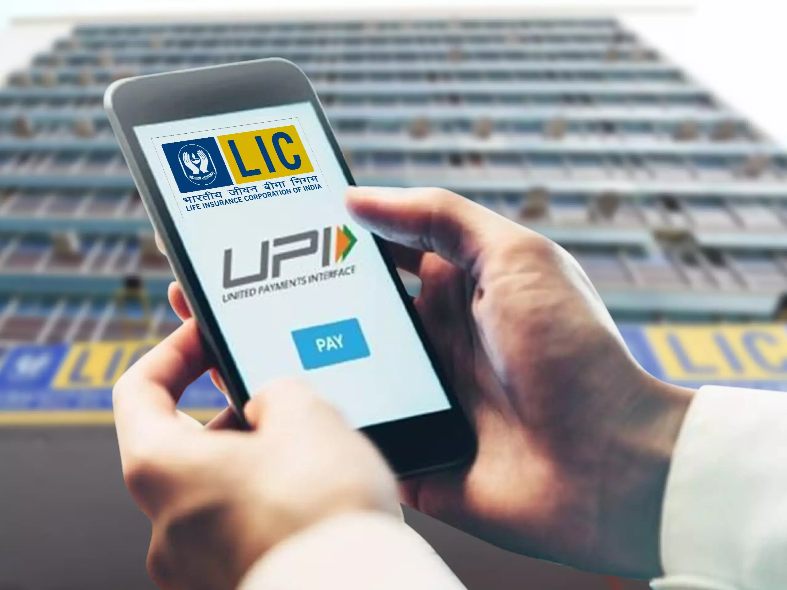 lic makes upi services available for premium payment