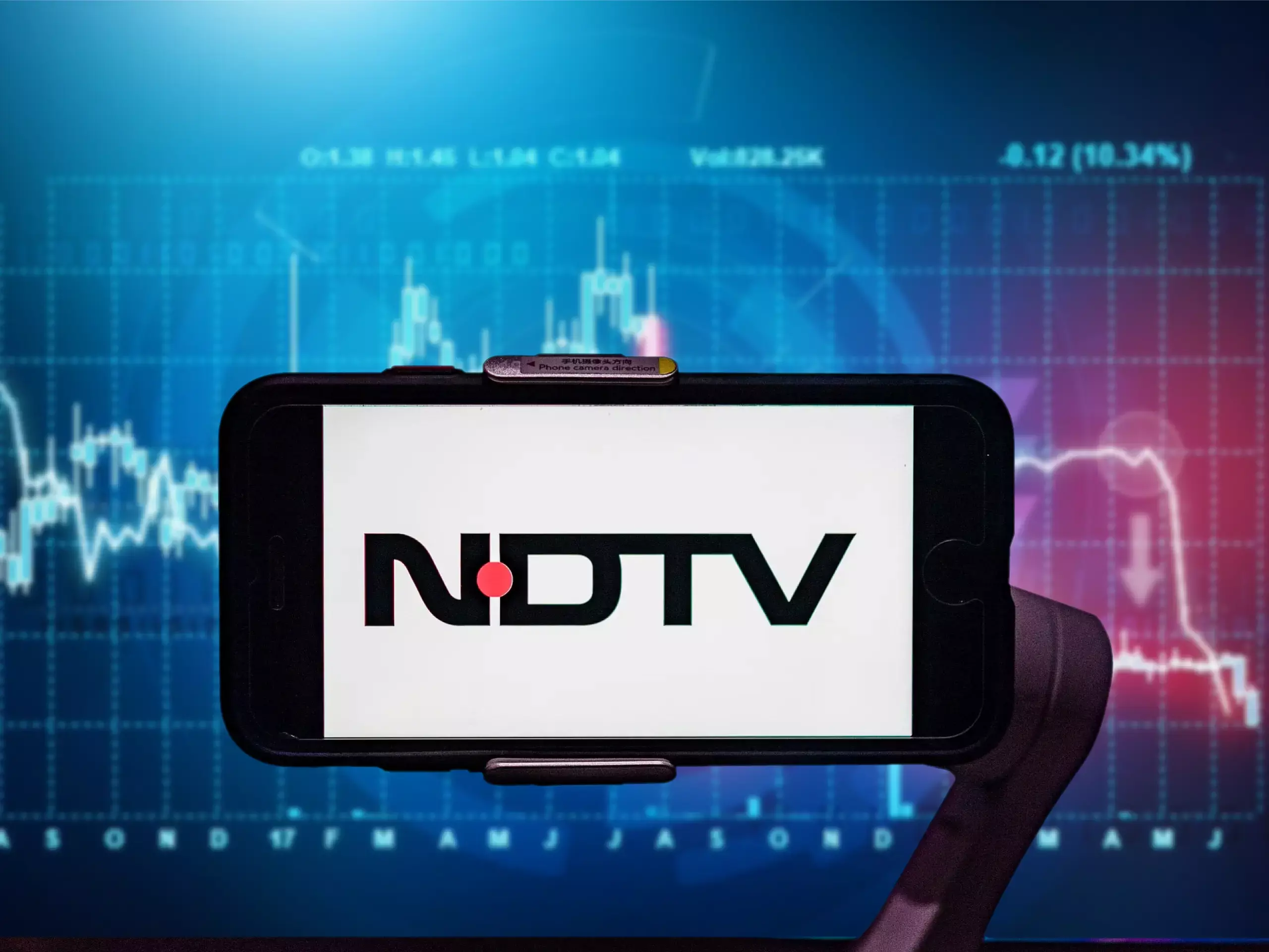 ndtv consolated profit down