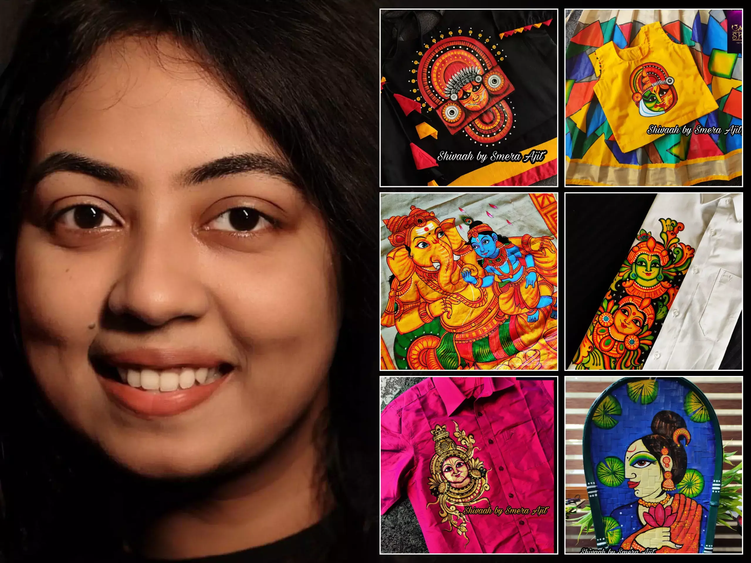 shivaah smera dress painting