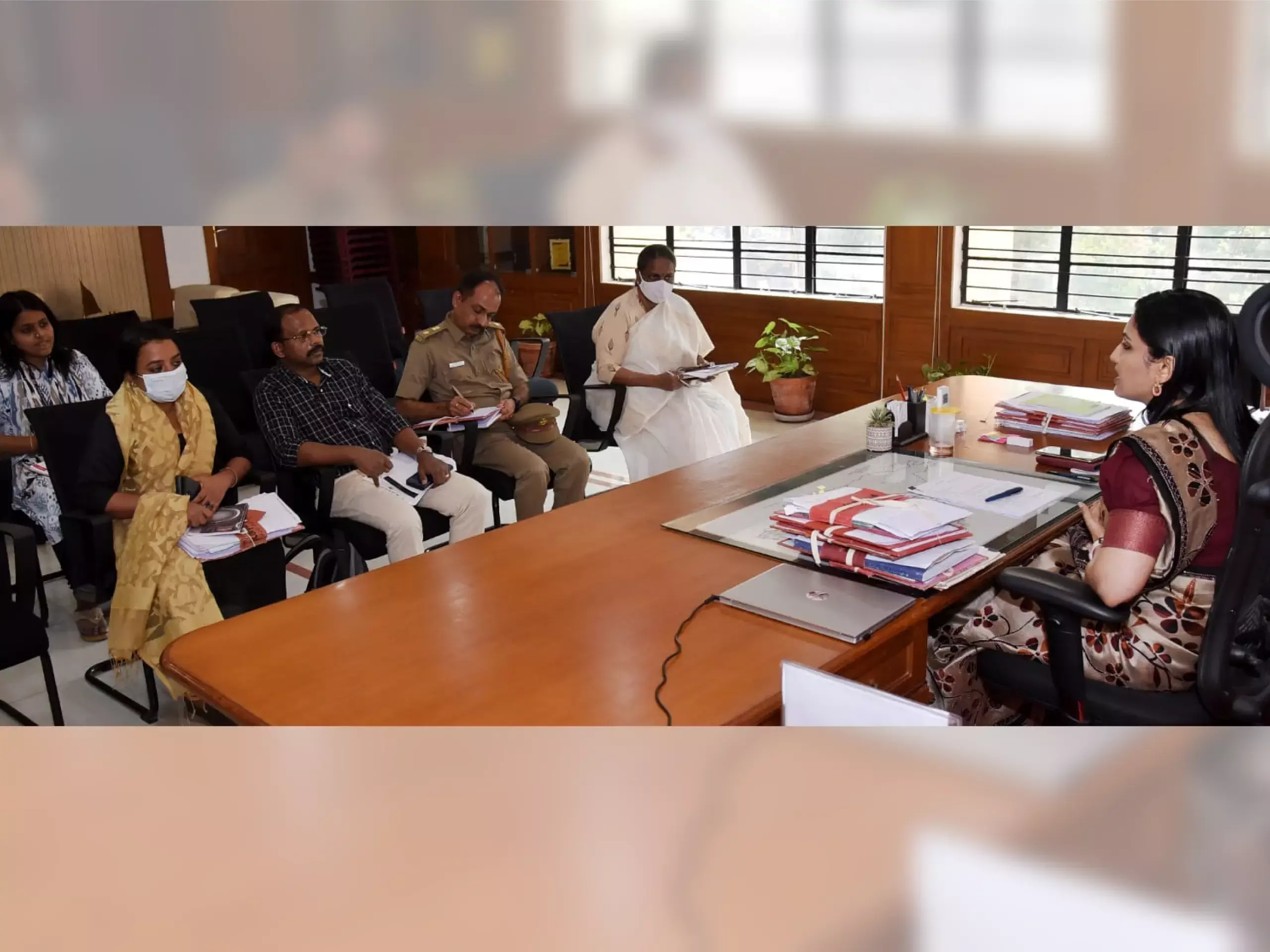 air pollution kochi dist collector meeting