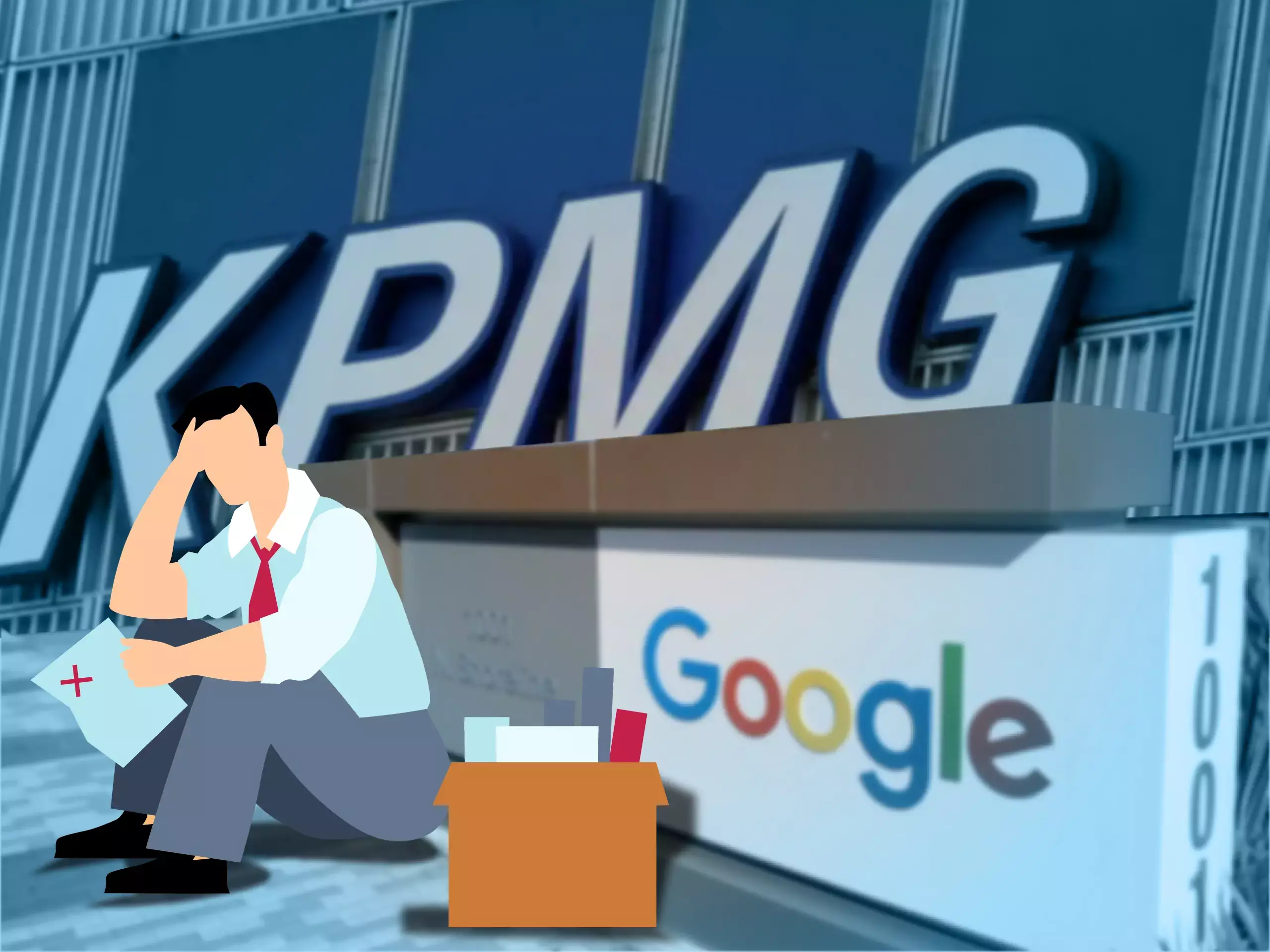 kpmg and google india firing