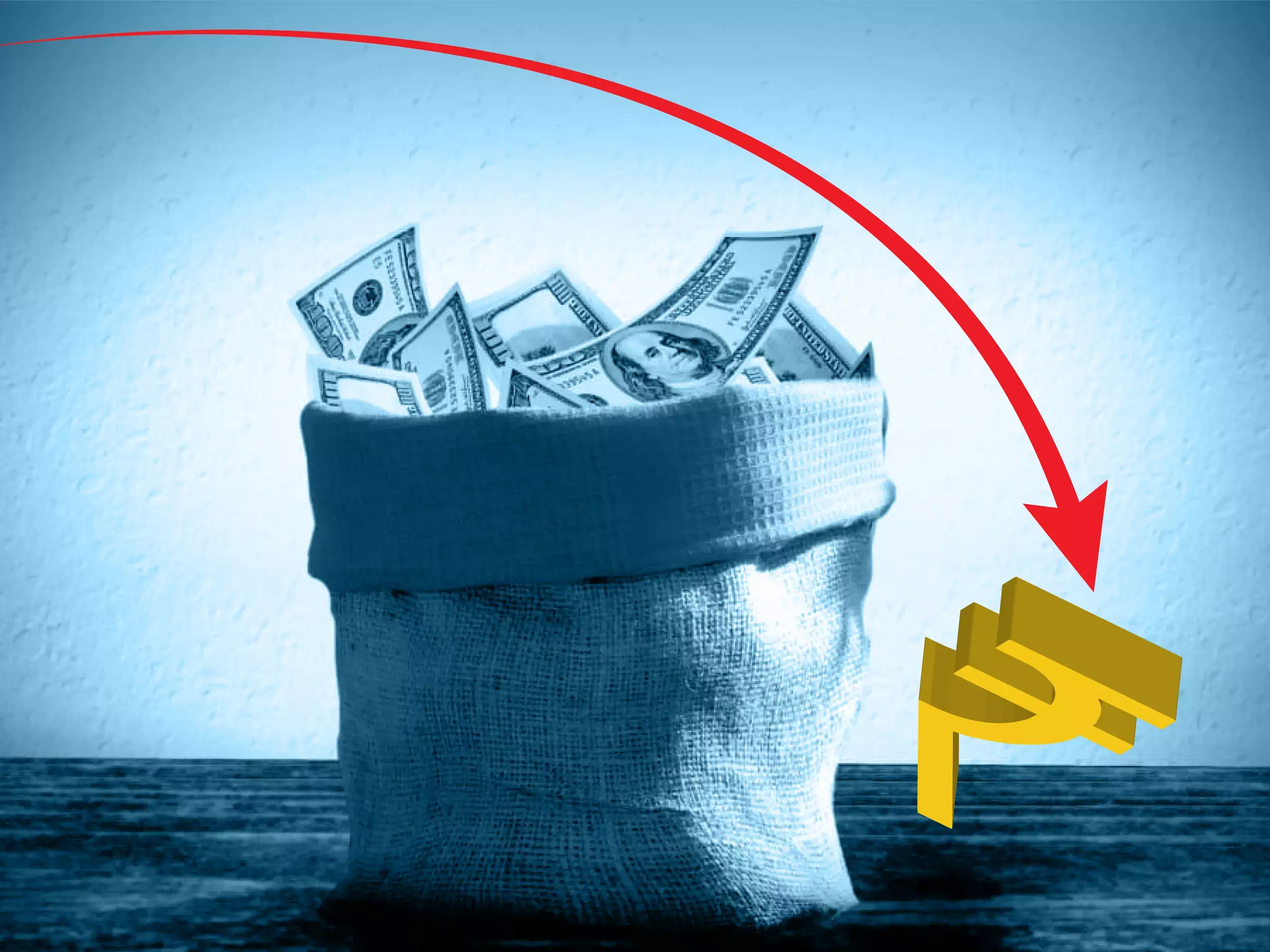 indias foreign exchange reserves declined