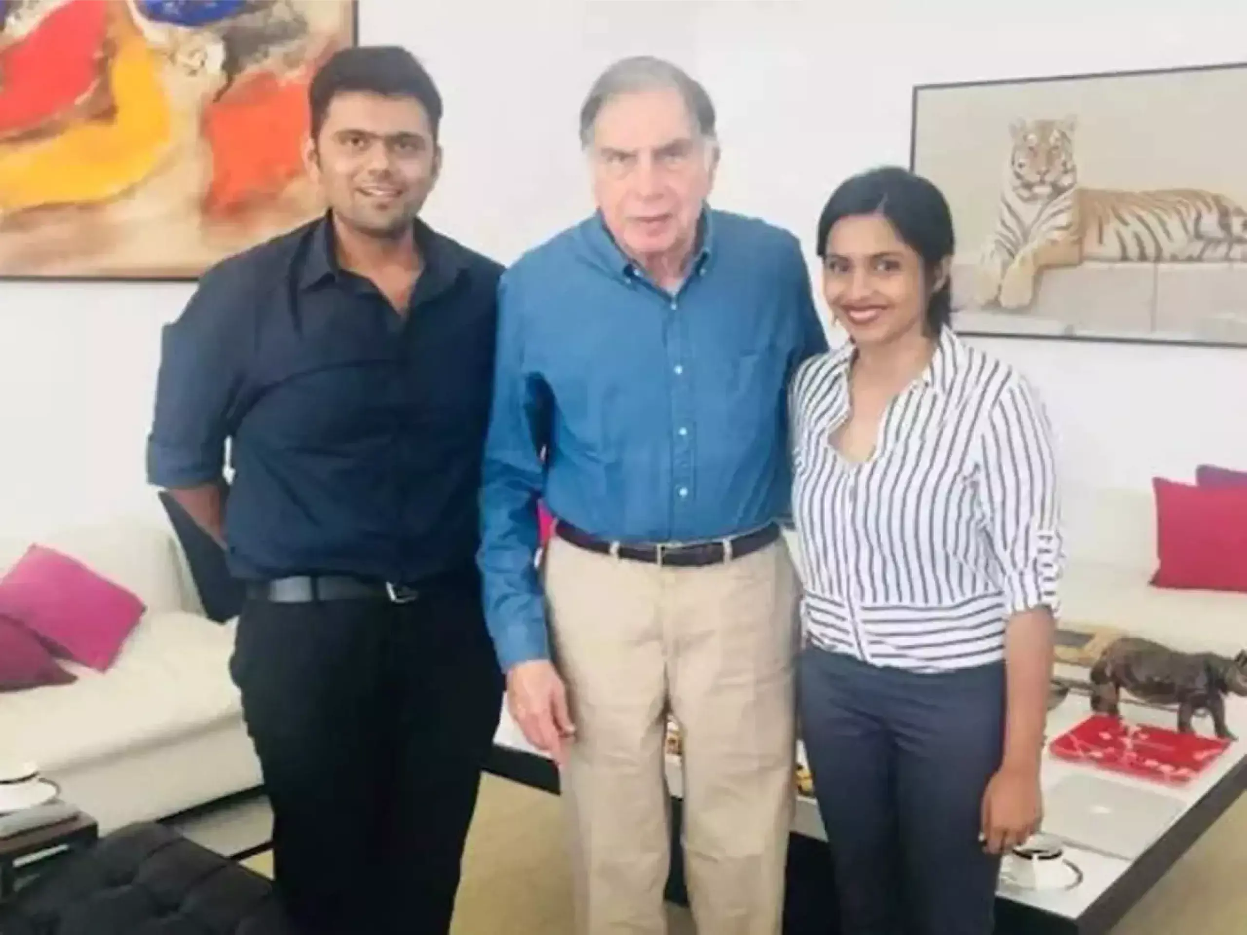 aditi bhosale met tata