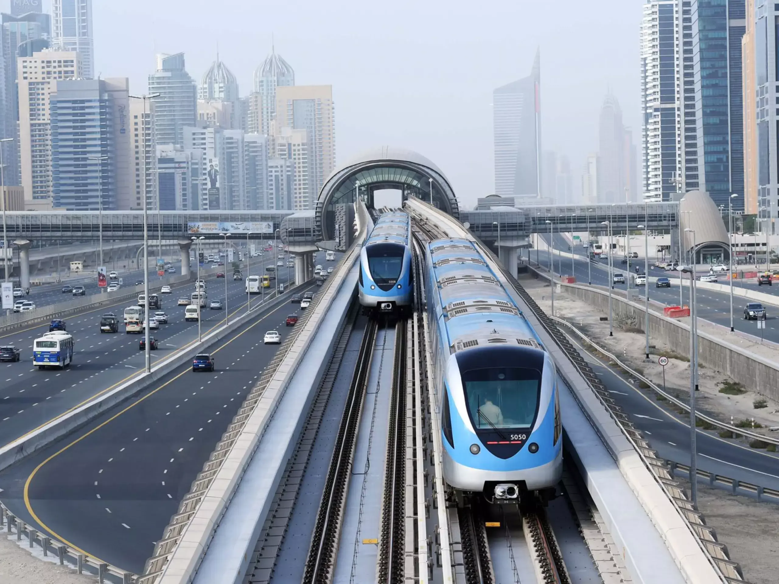 users of public transport systems in dubai city