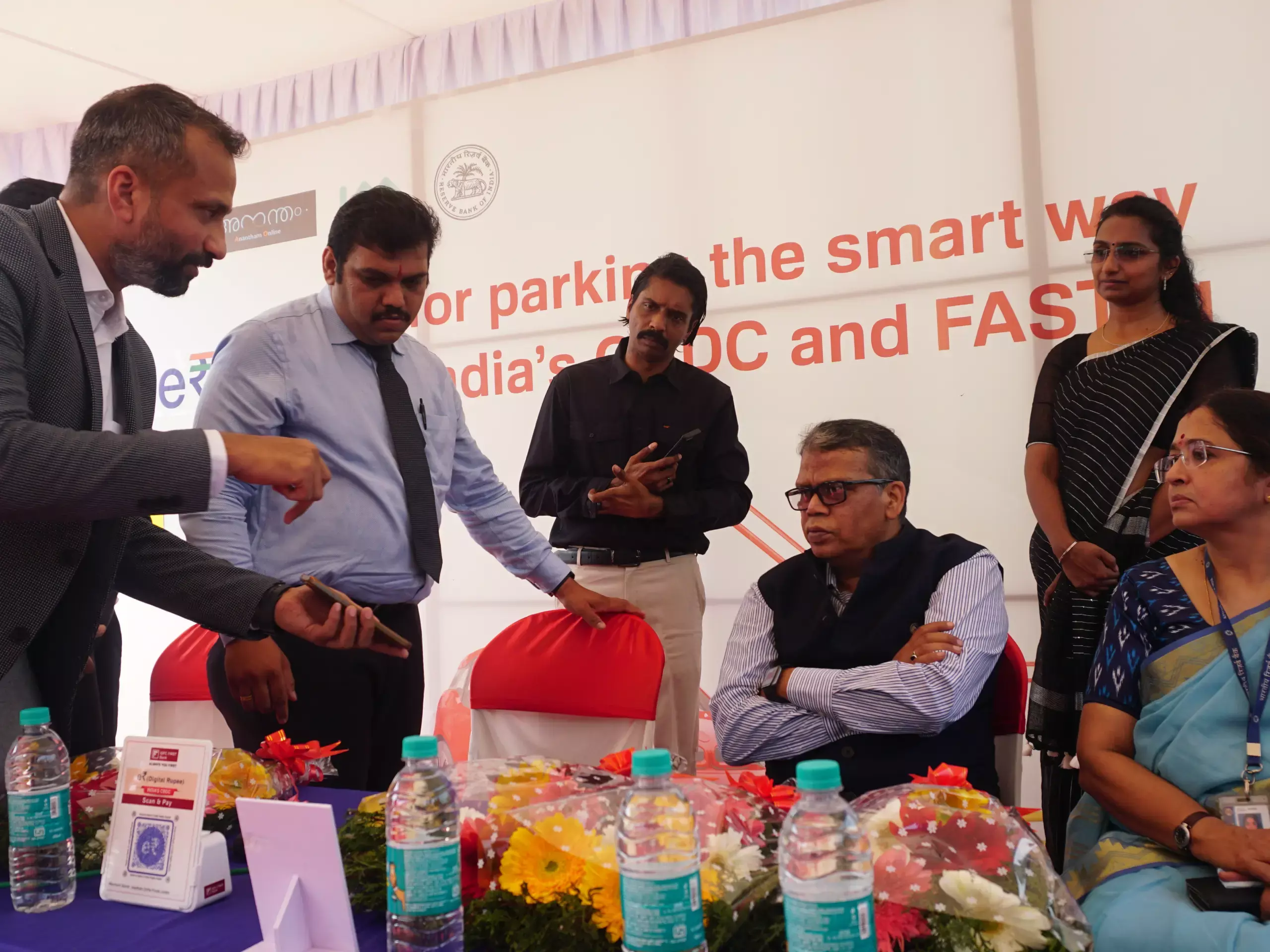 metro parking e-rupee pay