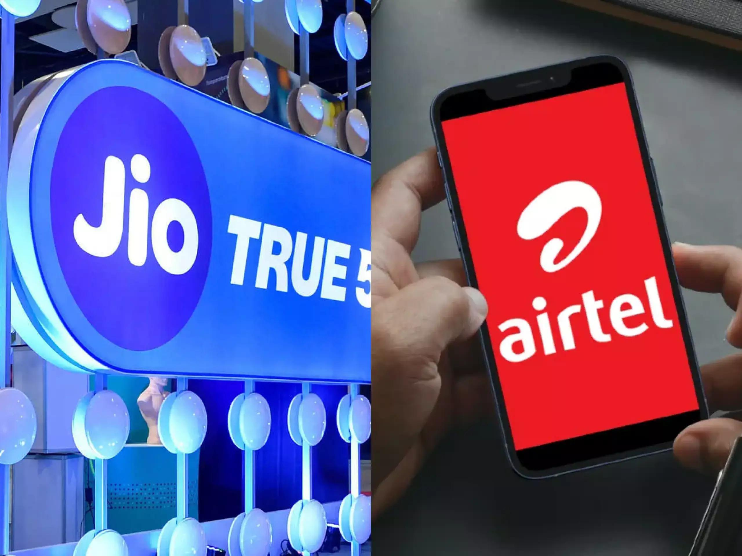 jio tarif plan airtel shares