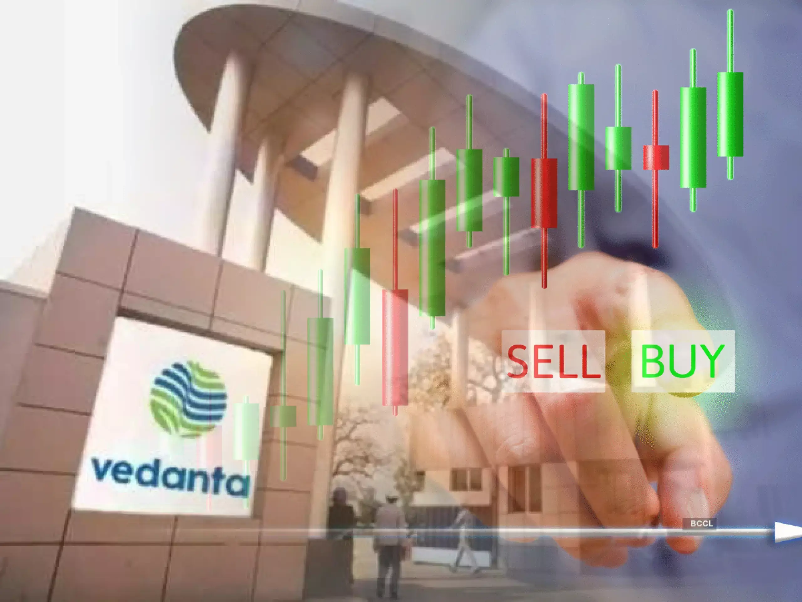 vedanta share price