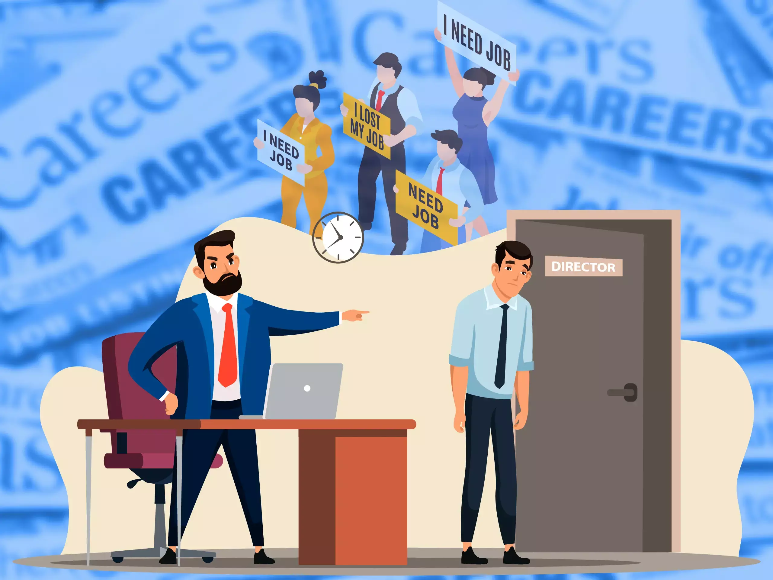 Campus recruitment declines