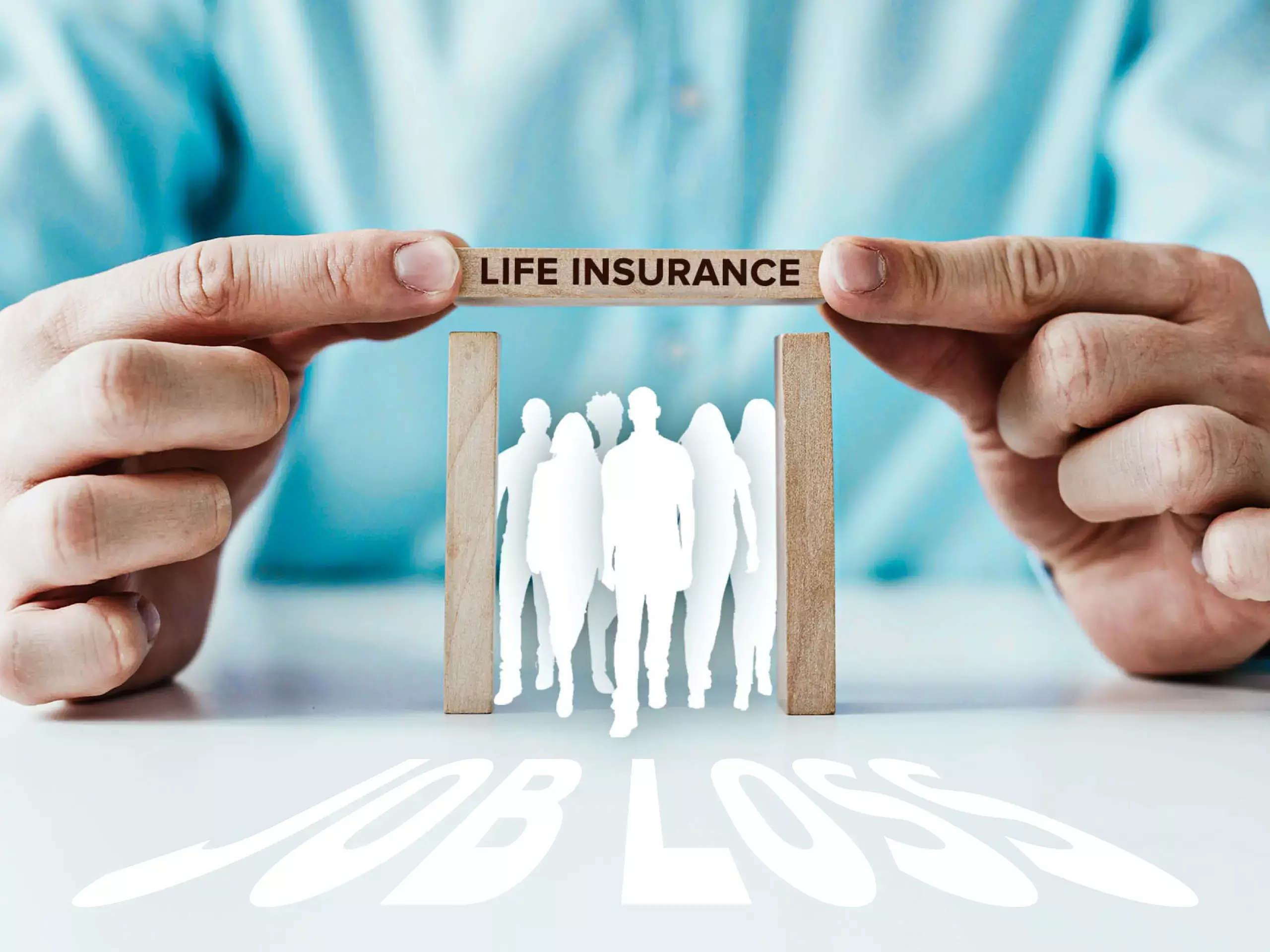 group life insurance relevant in case of job loss