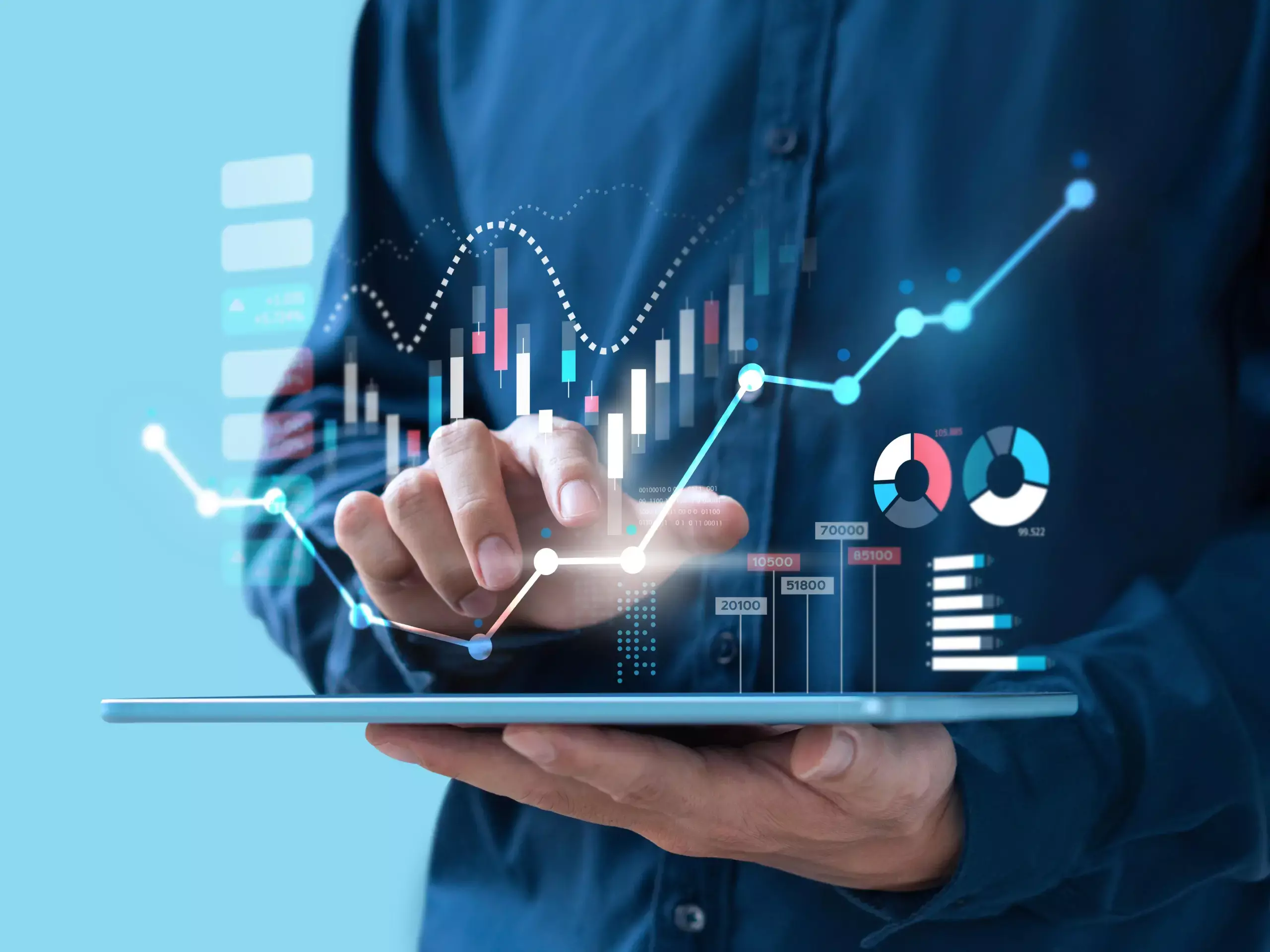 increase in market value of eight out of ten companies increase in market value of eight out of ten companies