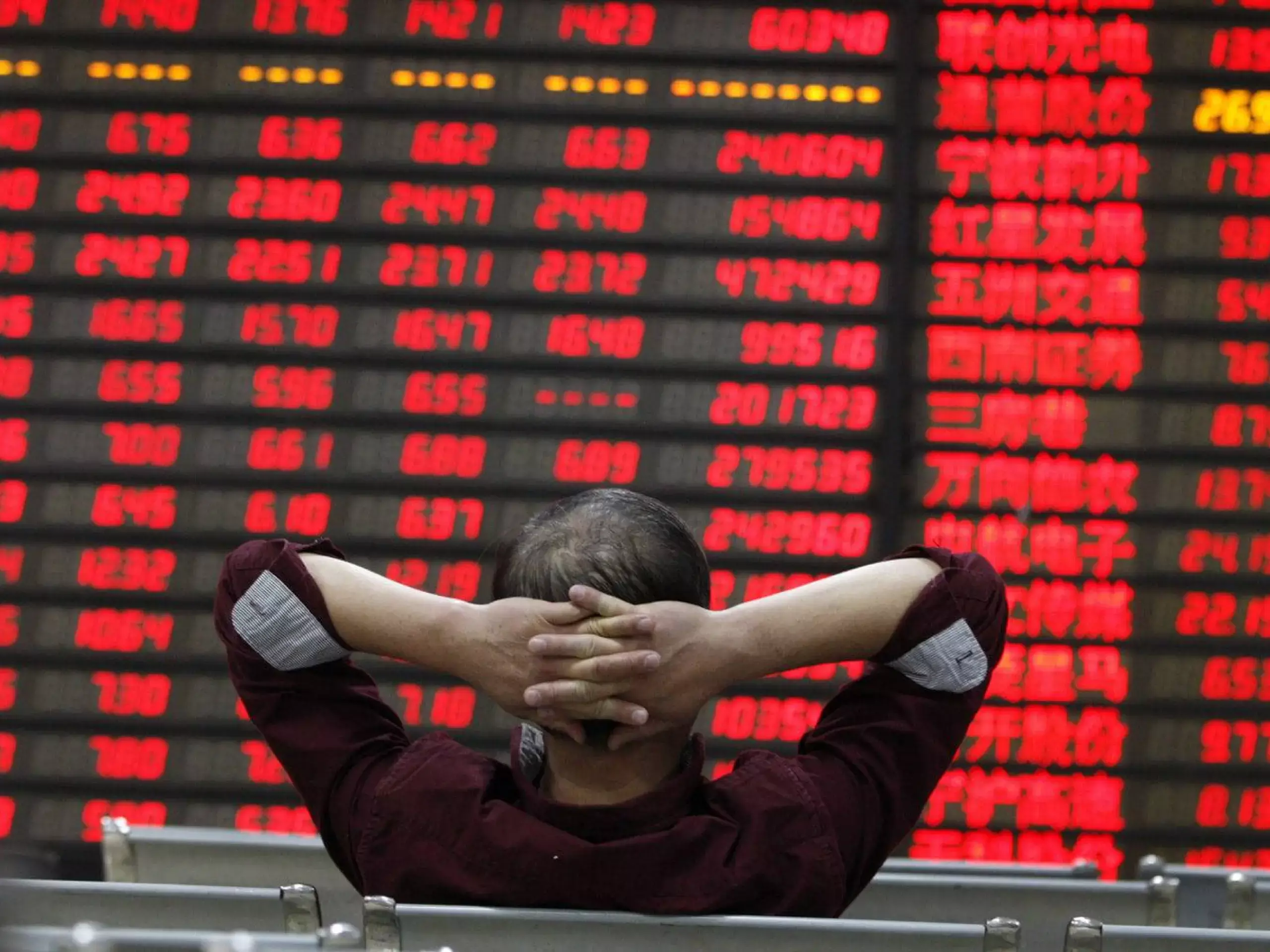 indexes started with losses