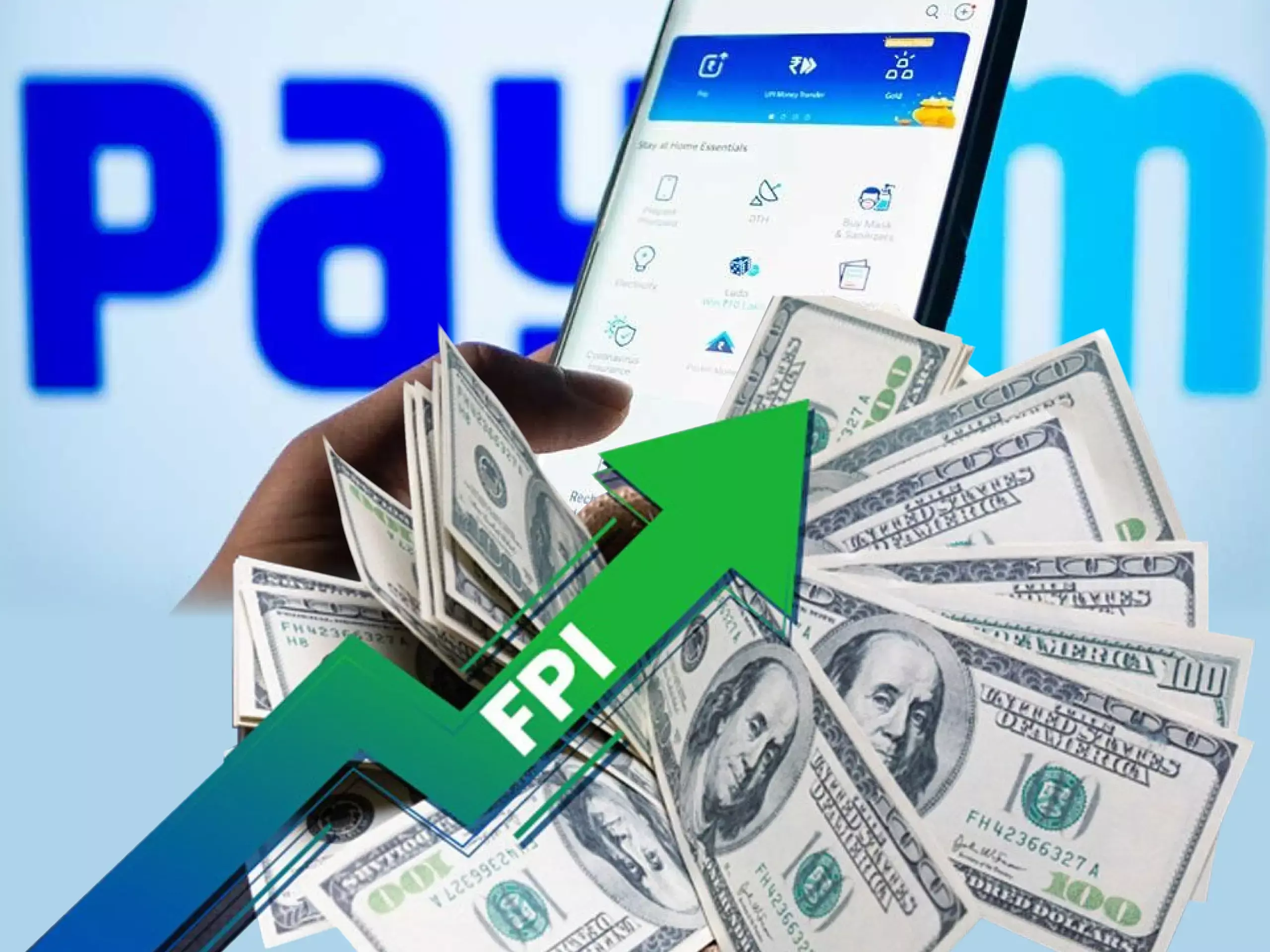 fpi stake doubles in paytm