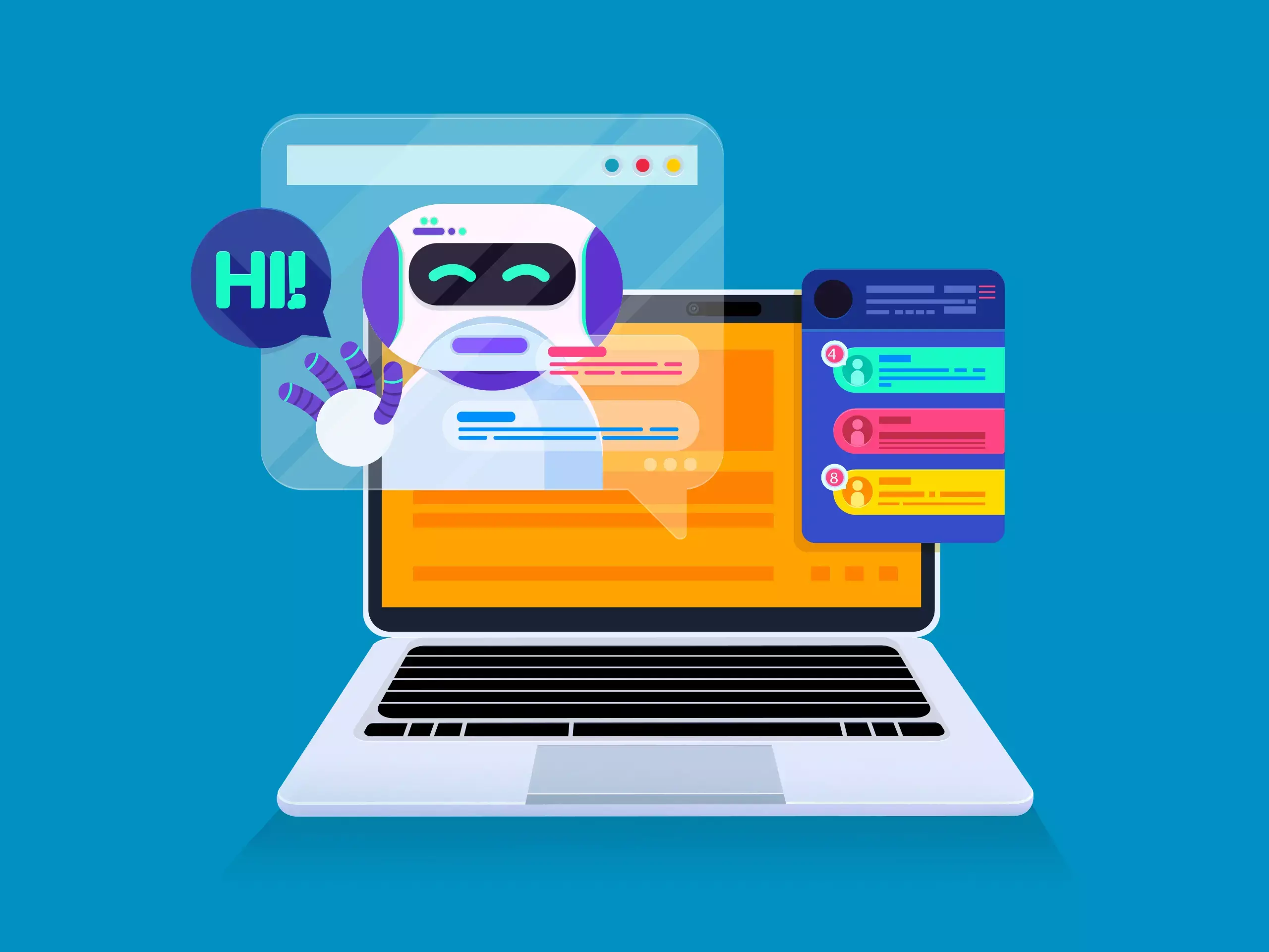 എ ഐ ചാറ്റ് ബോട്ടുകൾ വഴി വെബ്സൈറ്റുകളുടെ ചാകര