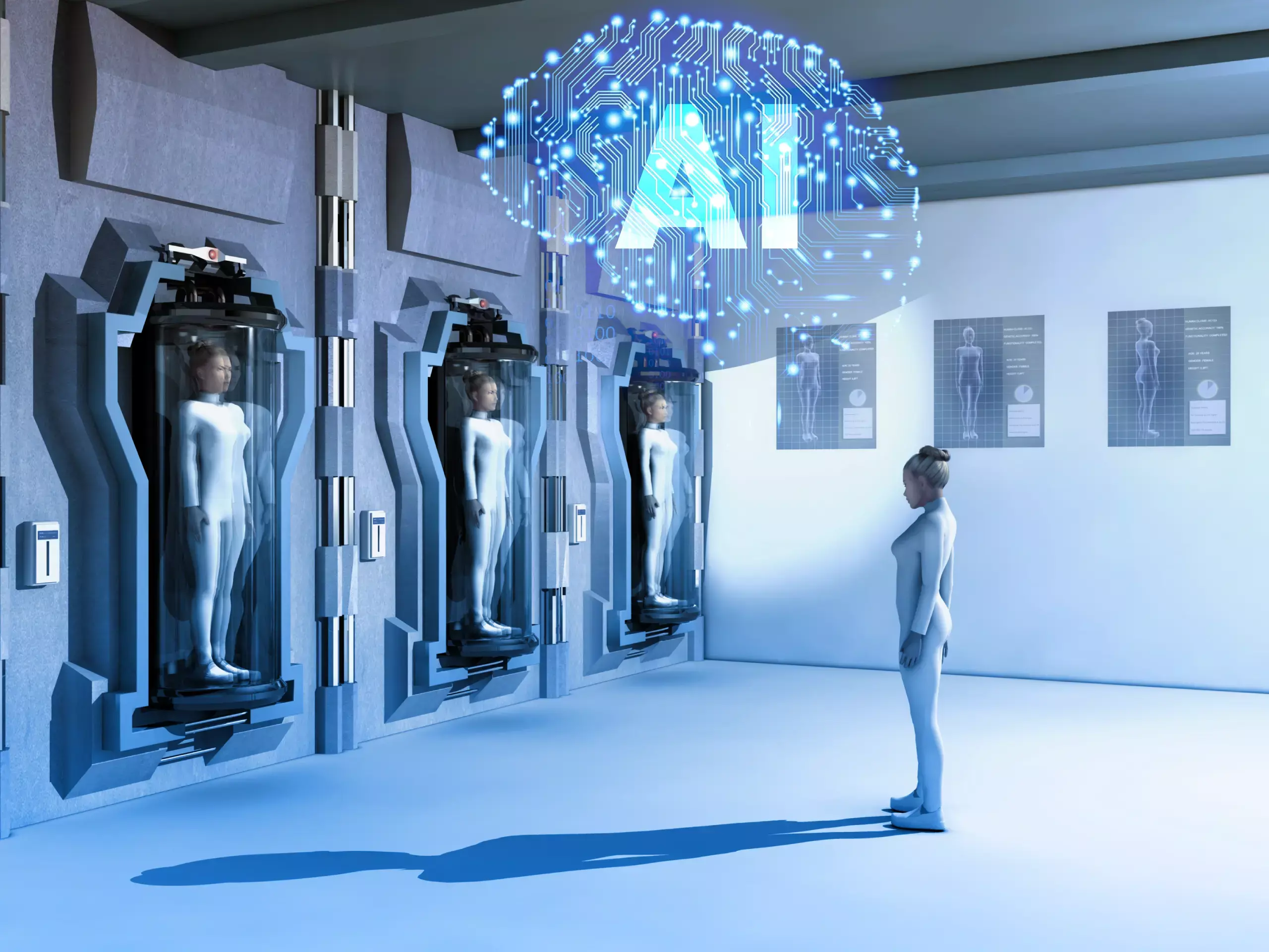 23-year-old model created by ai clone