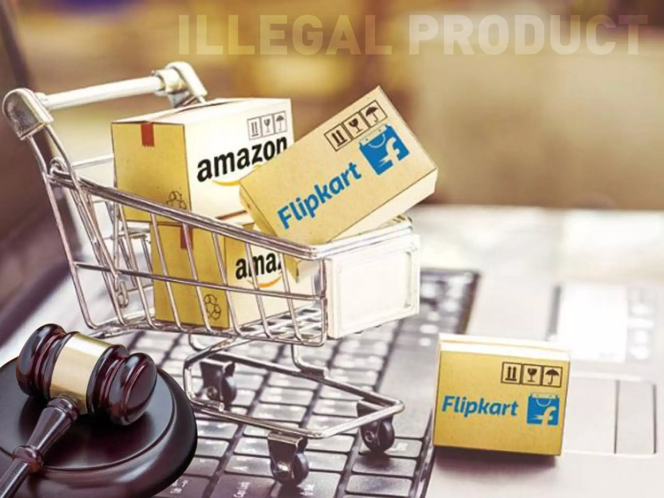 notice against amazon and flipkart