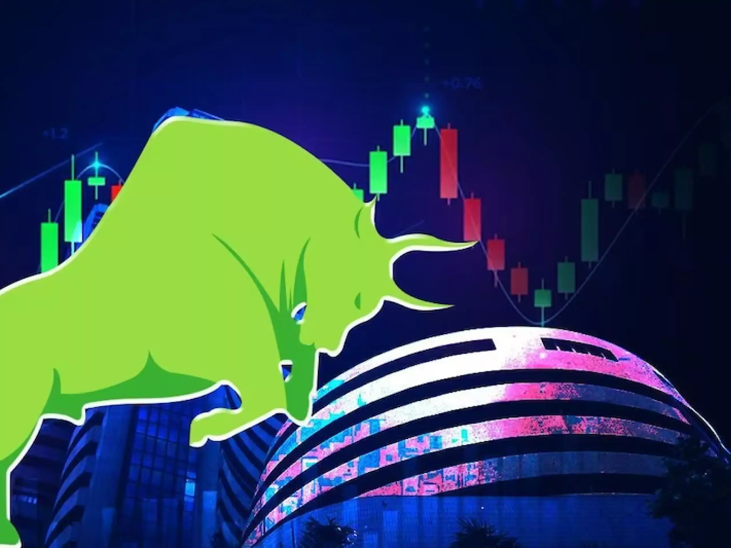 വിപണിയിൽ രണ്ടാം ദിവസവും കുതിപ്പ്; ബാങ്ക് നിഫ്റ്റി 44,000  ന് മുകളിൽ