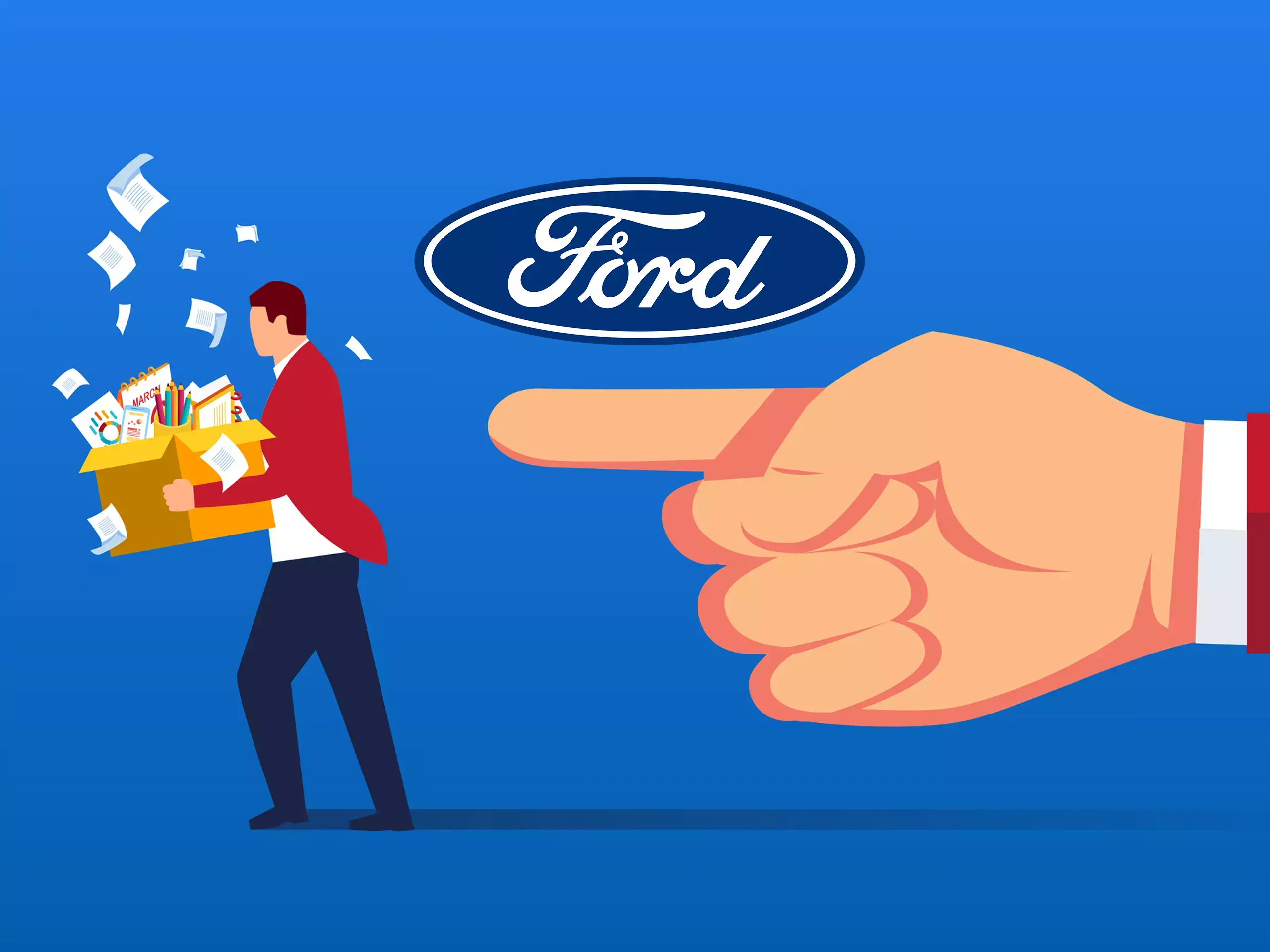 വില്‍പ്പനയില്‍ ഇടിവ്; ചൈനയില്‍ 1300 ജീവനക്കാരെ ഫോര്‍ഡ് പിരിച്ചുവിടുന്നു