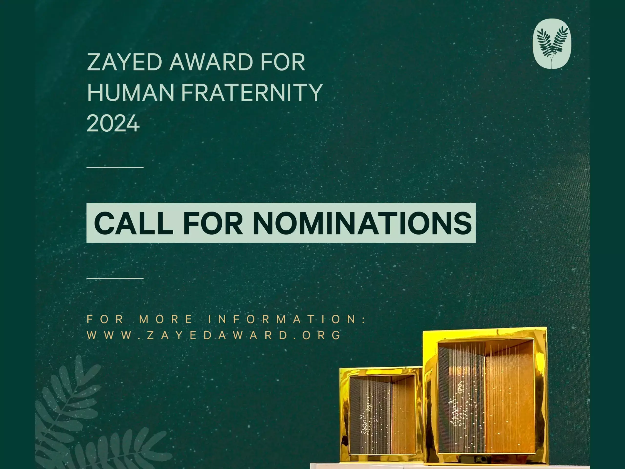 sheikh zayed award for human fraternity