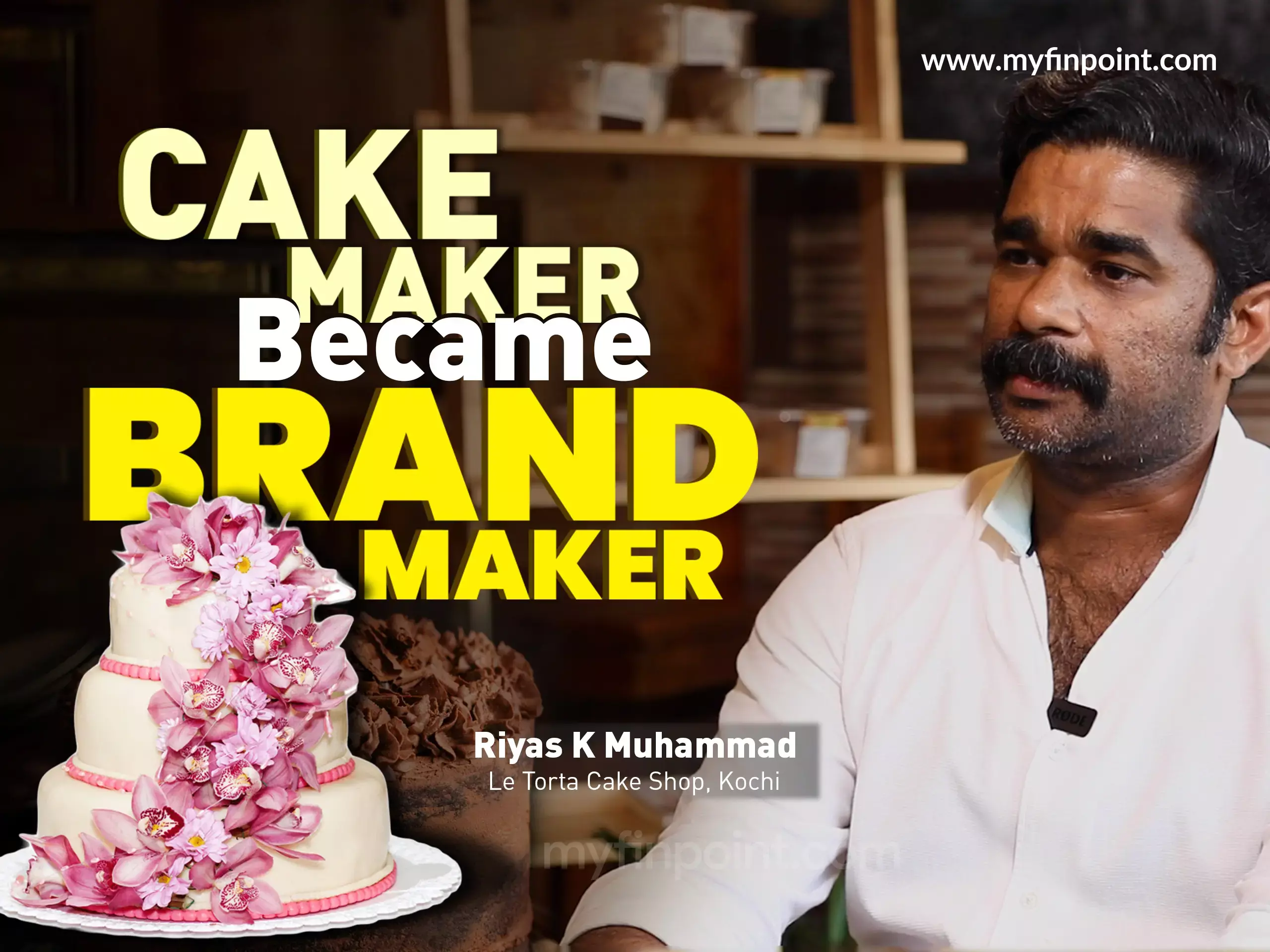 Cake Maker Became BRAND Maker