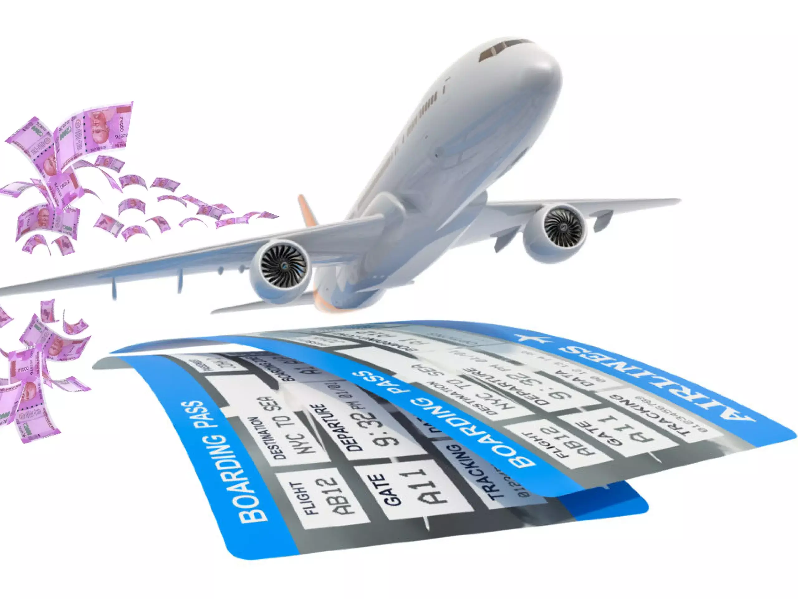 airfare has tripled in the past month