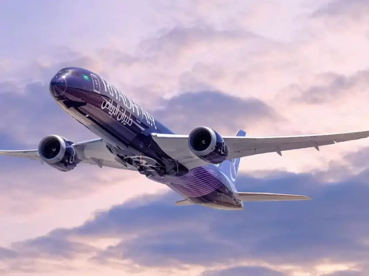 riyadh air will fly in the sky today