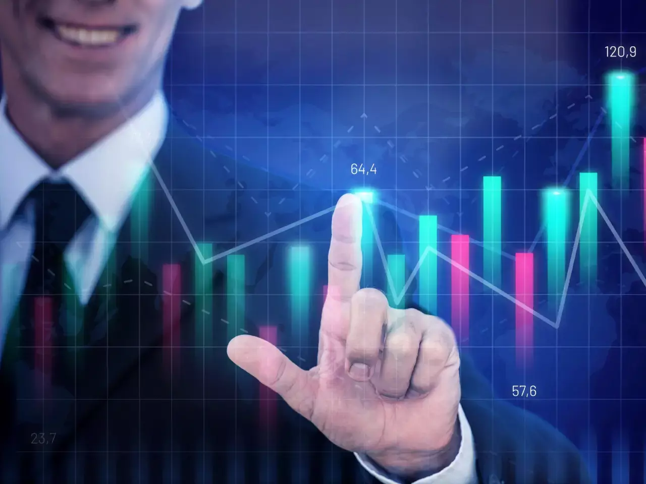 after two days of decline the market started with gains today