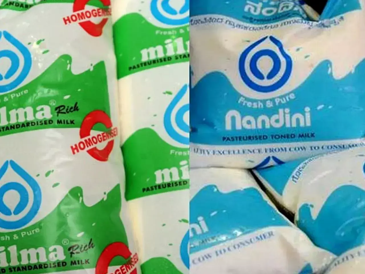 nandini milk and milma