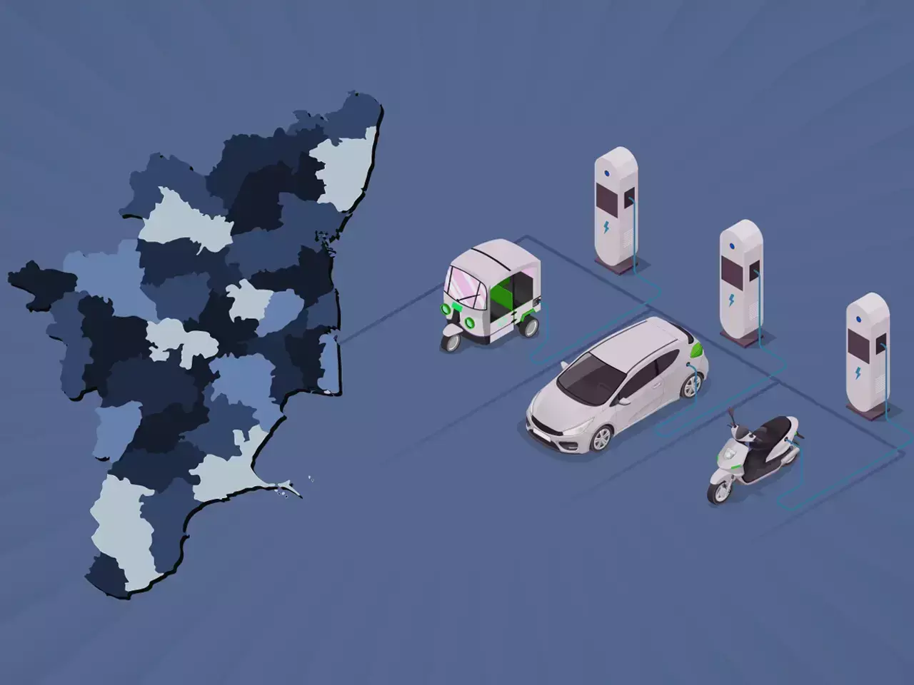 ഇലക്ട്രിക് വാഹന രംഗത്ത്  നിക്ഷേപം ആകര്‍ഷിക്കാന്‍ തമിഴകം