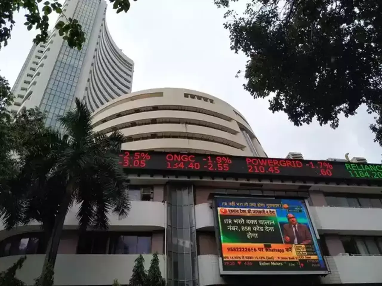 sensex and nifty gain by it and power stocks