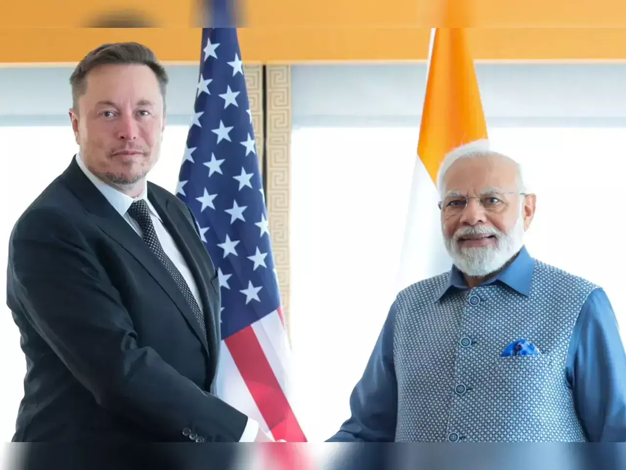musk says fan of modi tesla will come to india