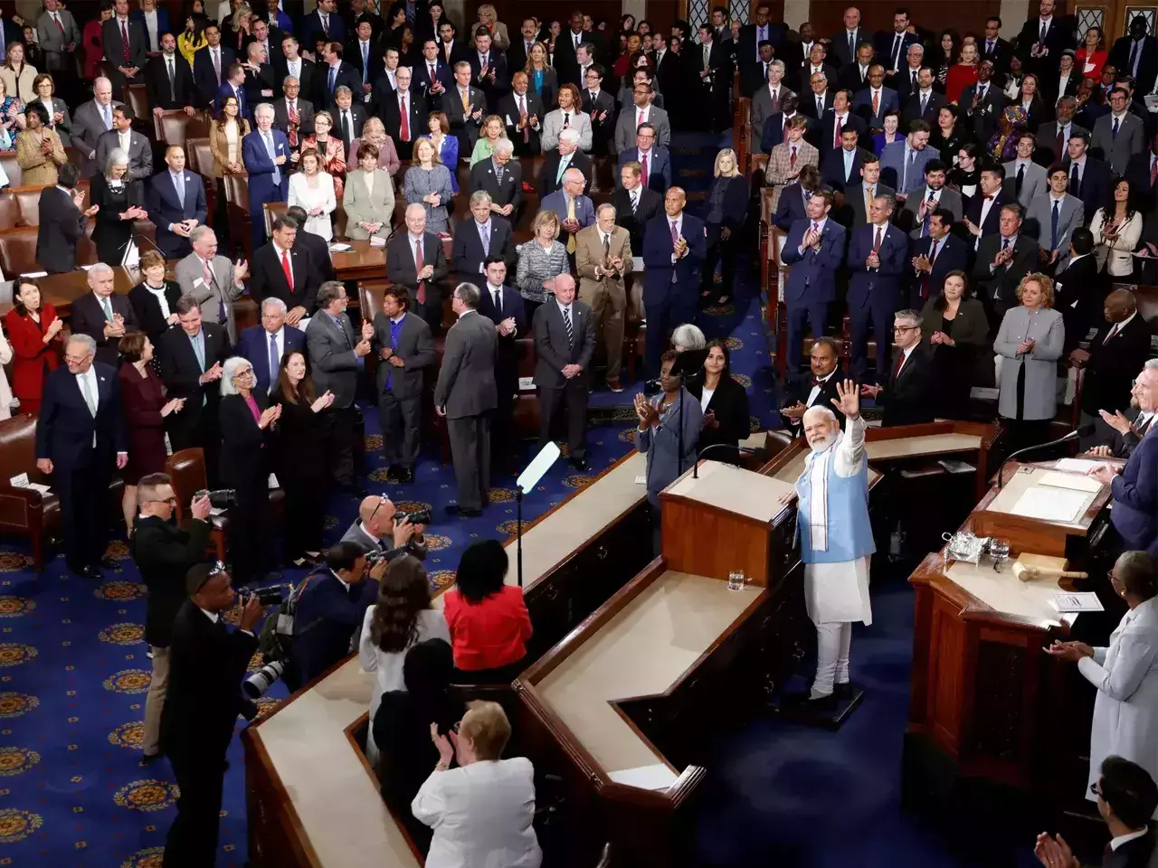 joint session of the us congress modi made history