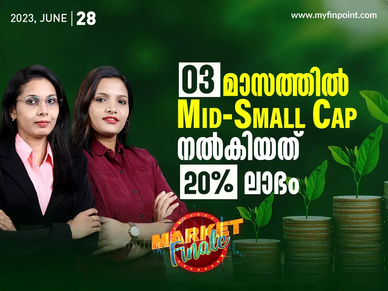 3 മാസത്തിൽ Mid-Small Cap നൽകിയത് 20%ലാഭം
