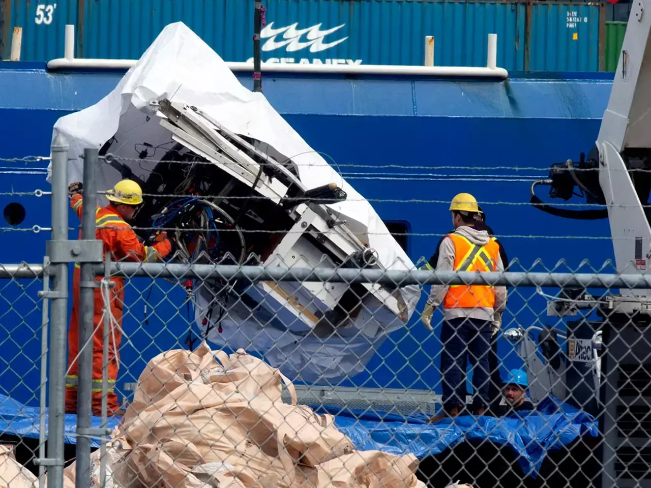 remains found on titan