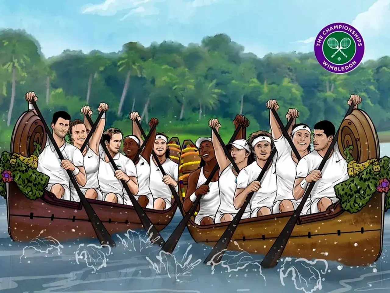 keralas chundan gets on board for wimbledon tennis