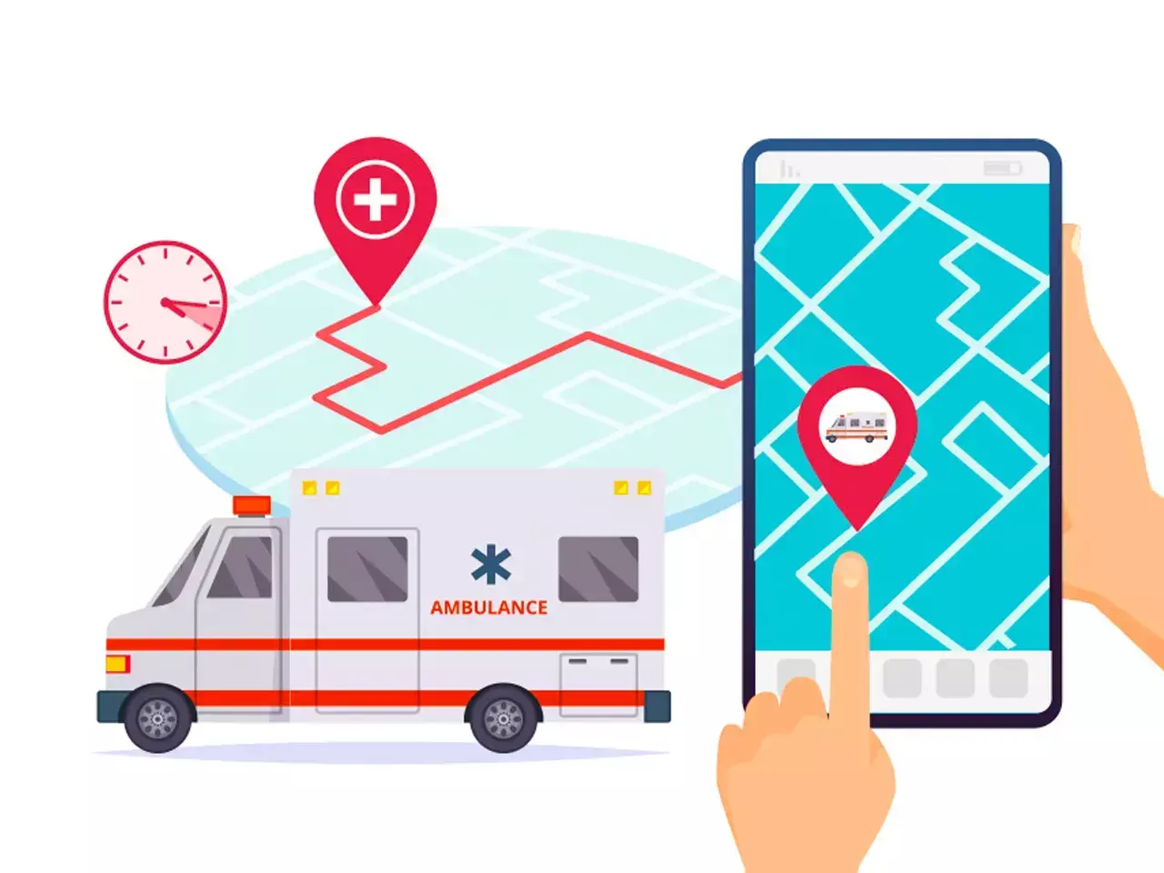 ambulances now have gps