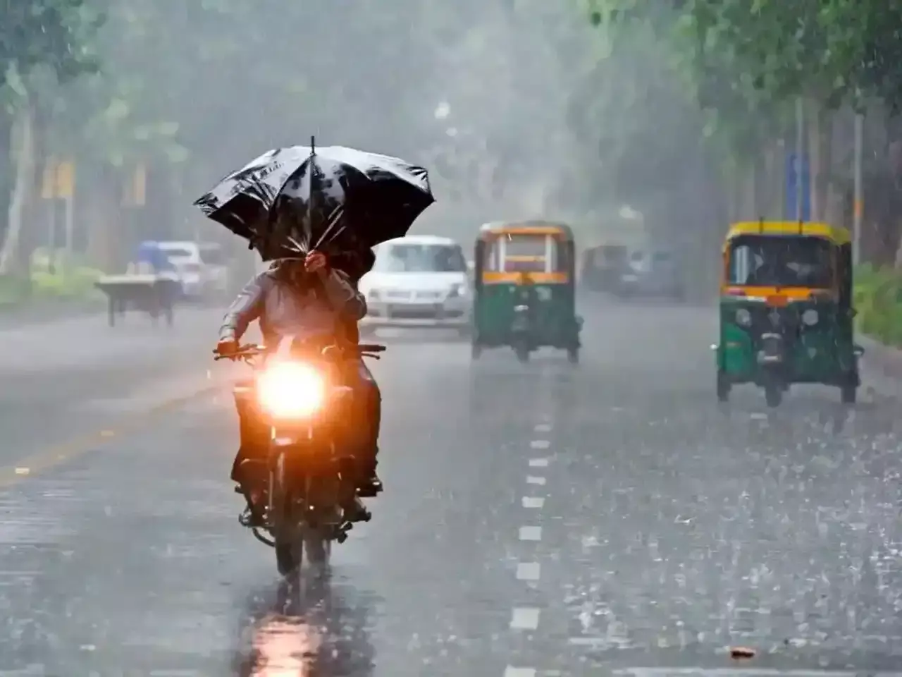 caution widespread rains in the state for five days