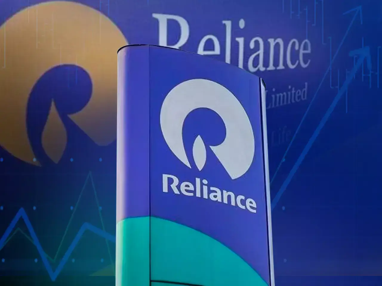 reliance shares hit record on demerger news