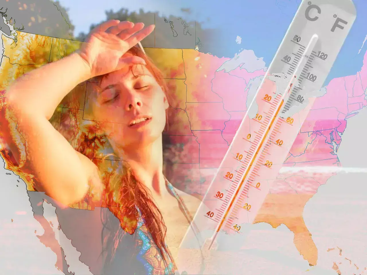 sweat europe countries in heatwave